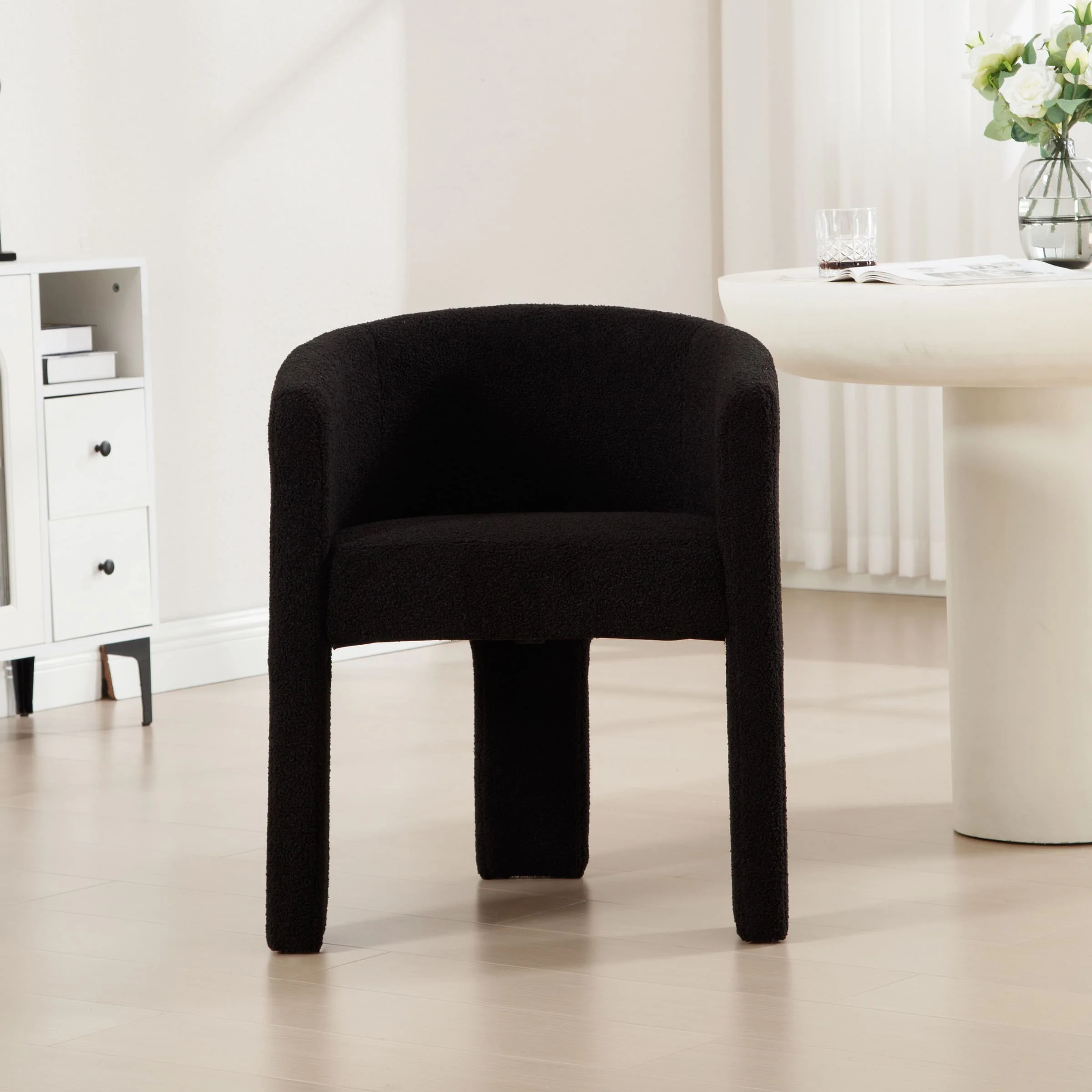 Modern Barrel Dining Chair 1 PCS - 55013DC - Image 12
