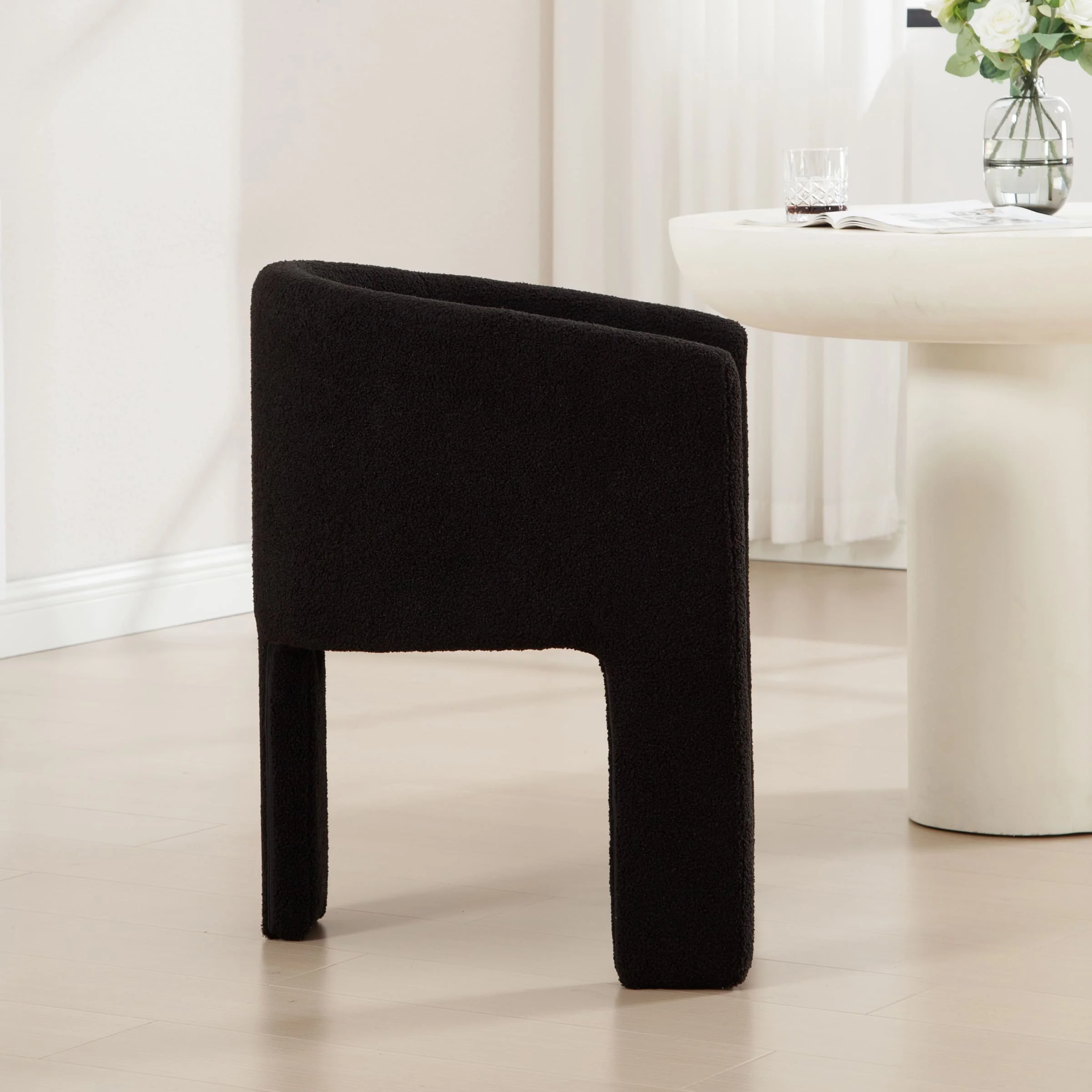 Modern Barrel Dining Chair 1 PCS - 55013DC - Image 13