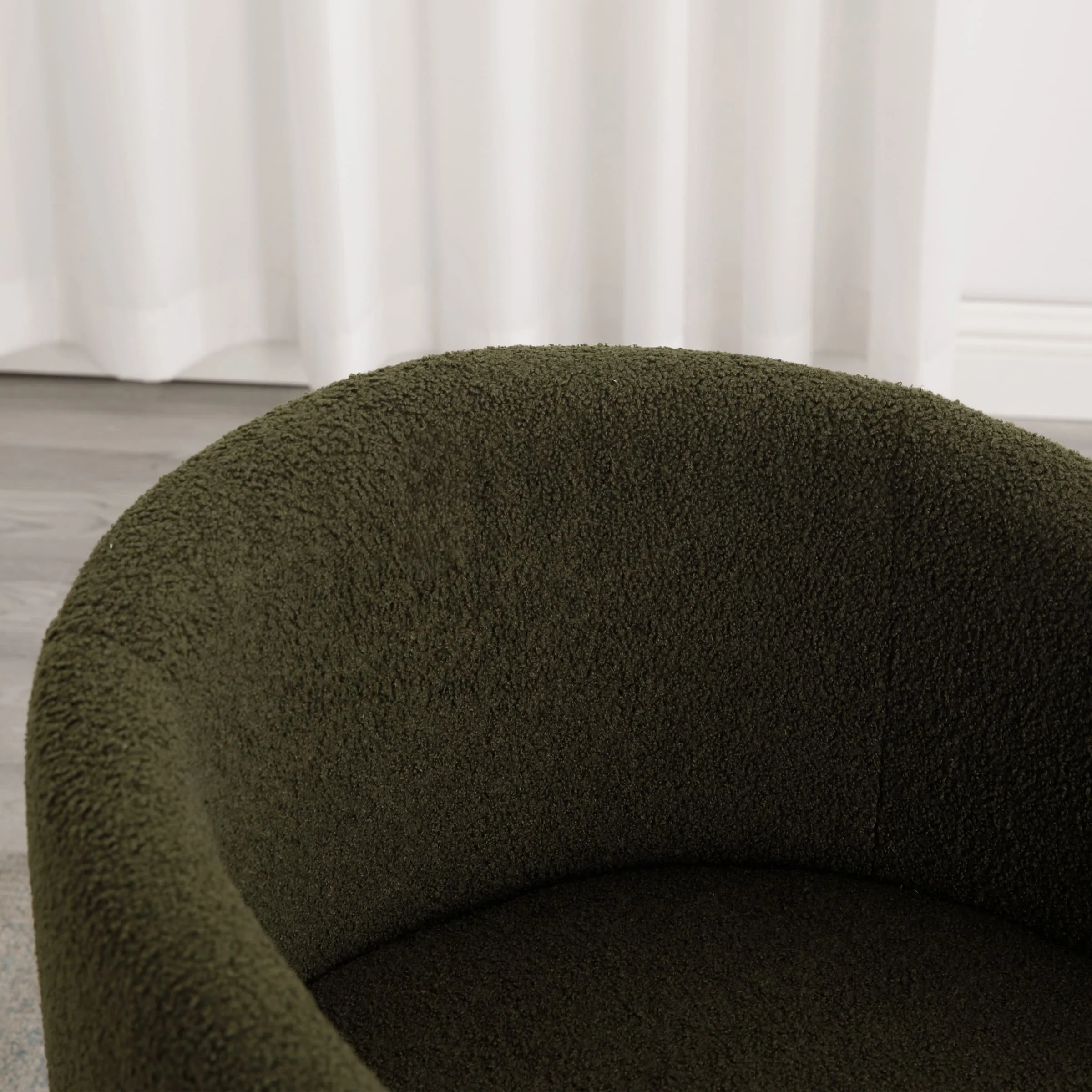 Modern Barrel Dining Chair 1 PCS - 55013DC - Image 7