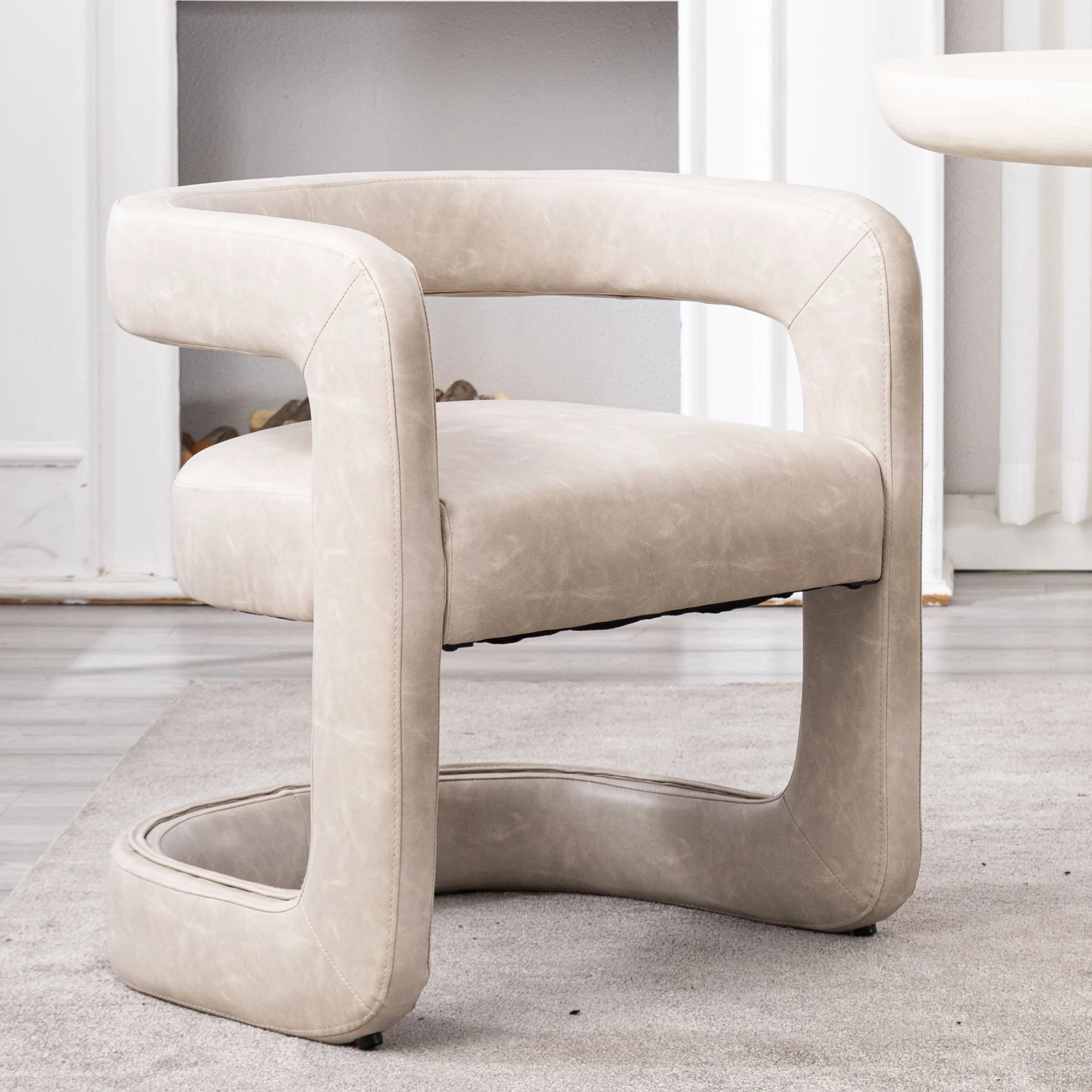 Modern Barrel Dining Room Chair 1 PCS - 10063DC - Image 32