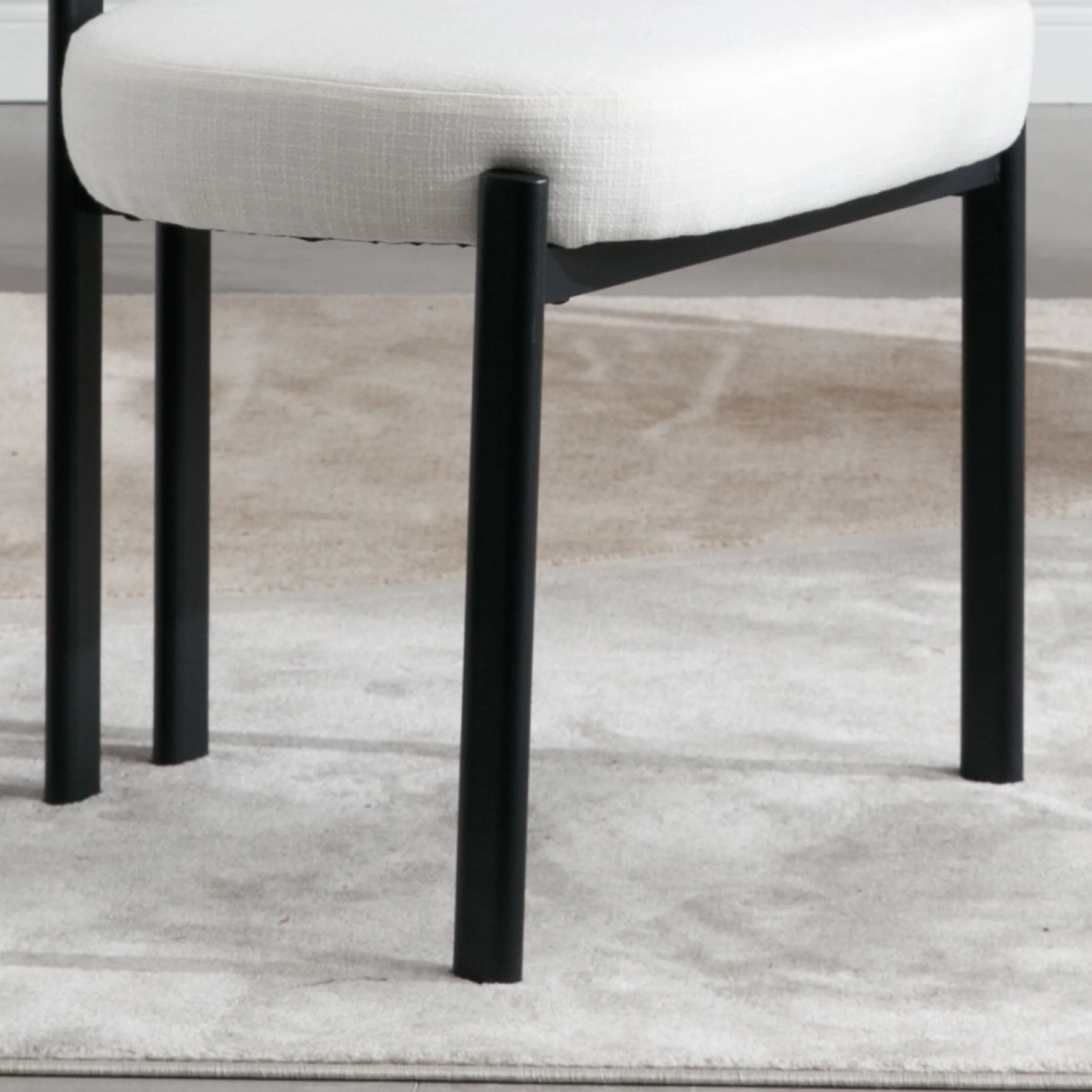 Modern Curved Back Dining Chairs Set of 2 - 3110DC - Image 7