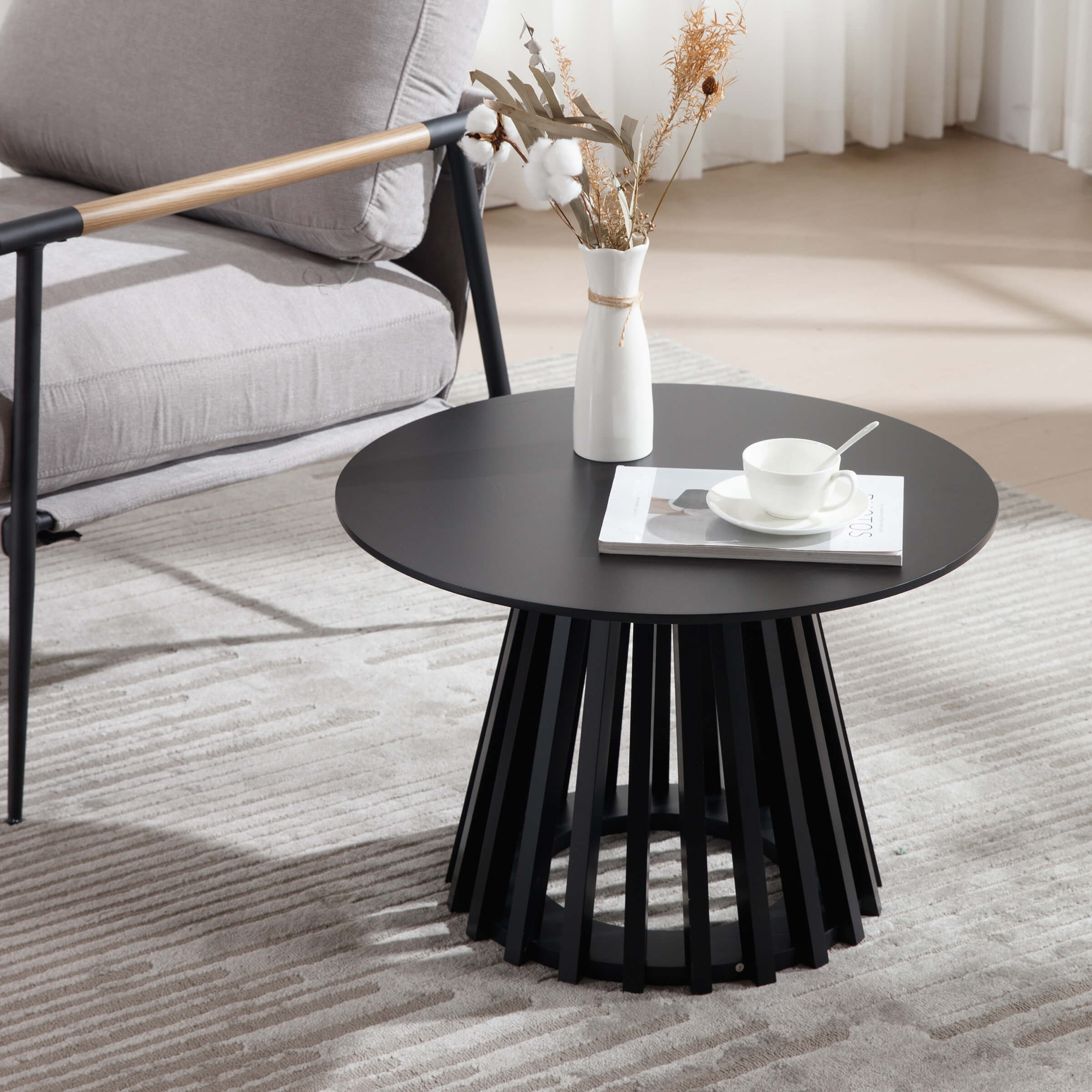 Modern Round Coffee Table - 19014CT - Image 10