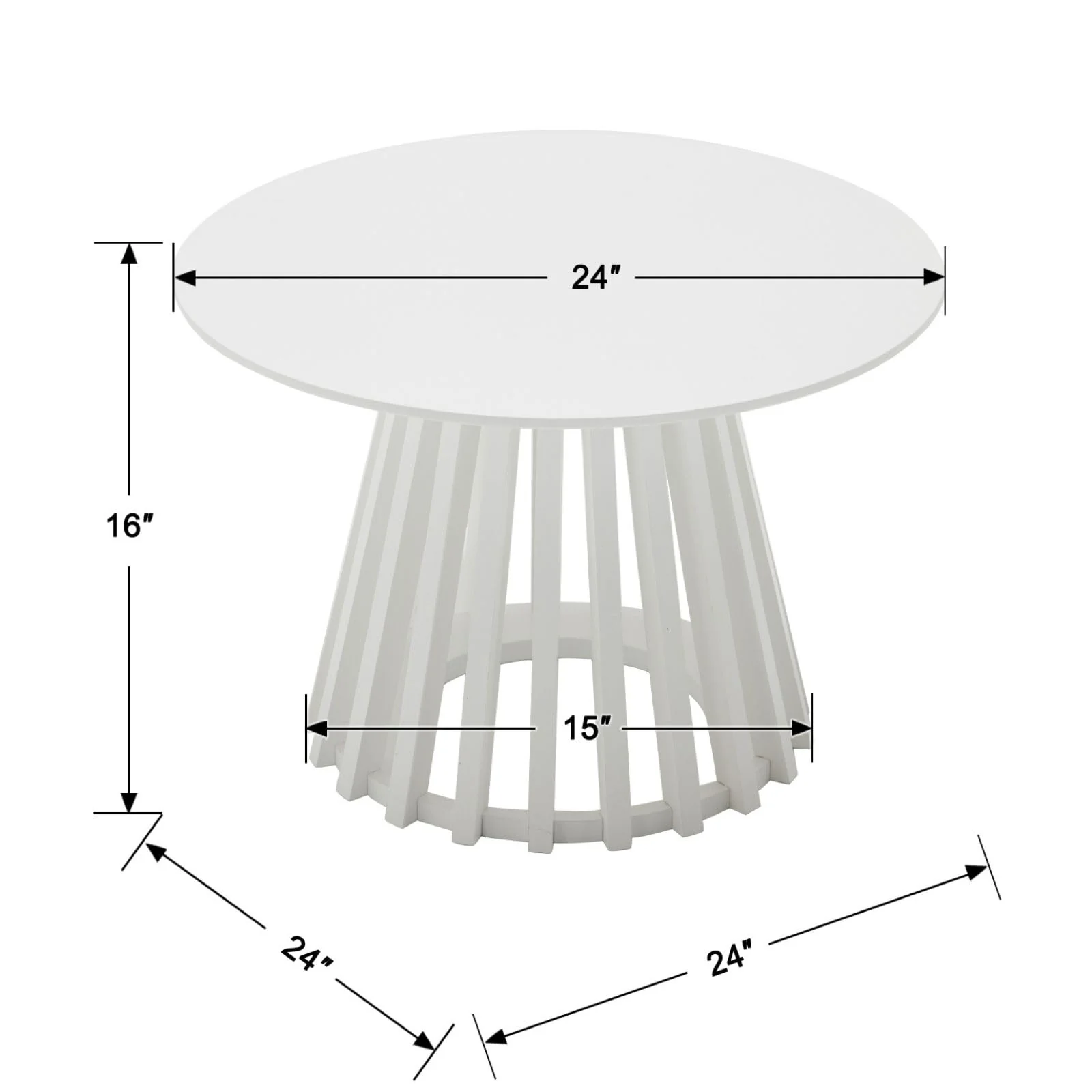 Modern Round Coffee Table - 19014CT - Image 3