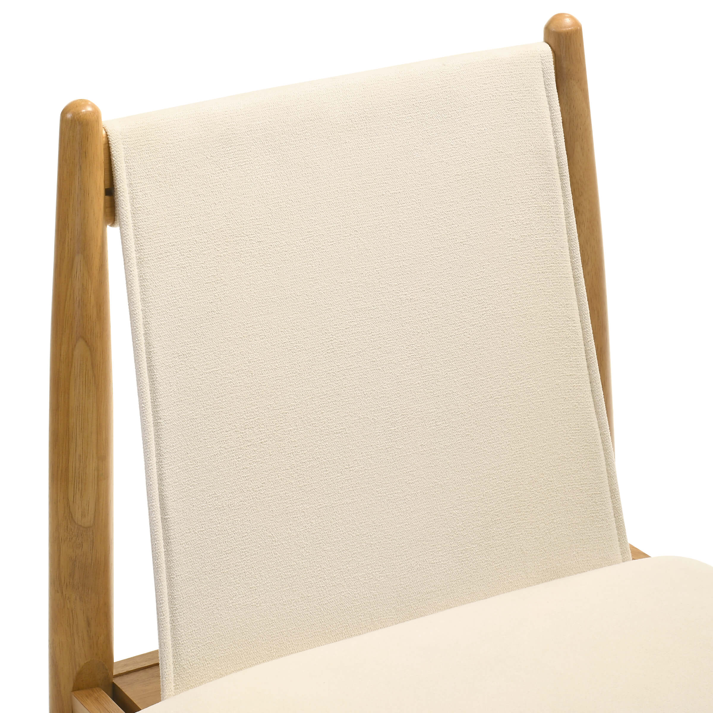 Modern Upholstered Linen Fabric Dining Chairs Set of 2 - 0009DC - Image 13