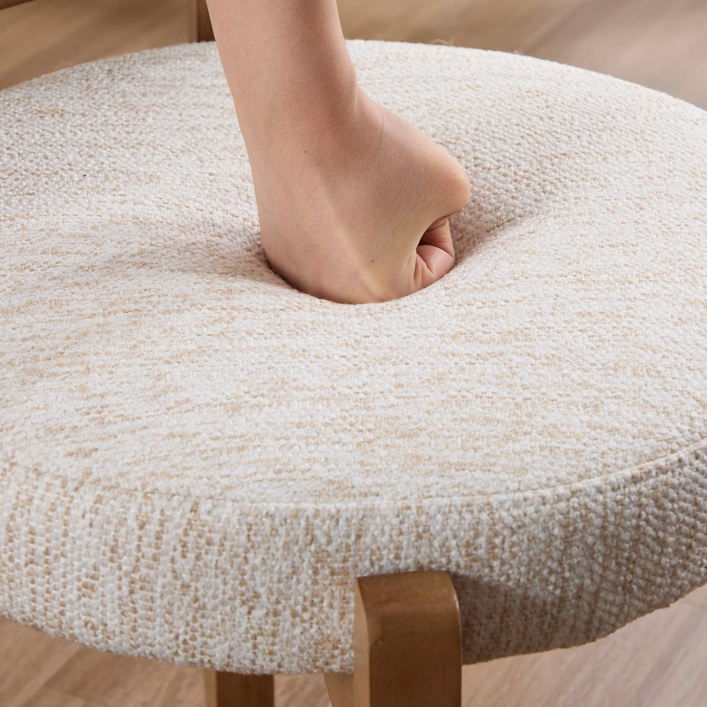 Modern Wood Ottoman with Backrest 1PC - 2654OT - Image 19