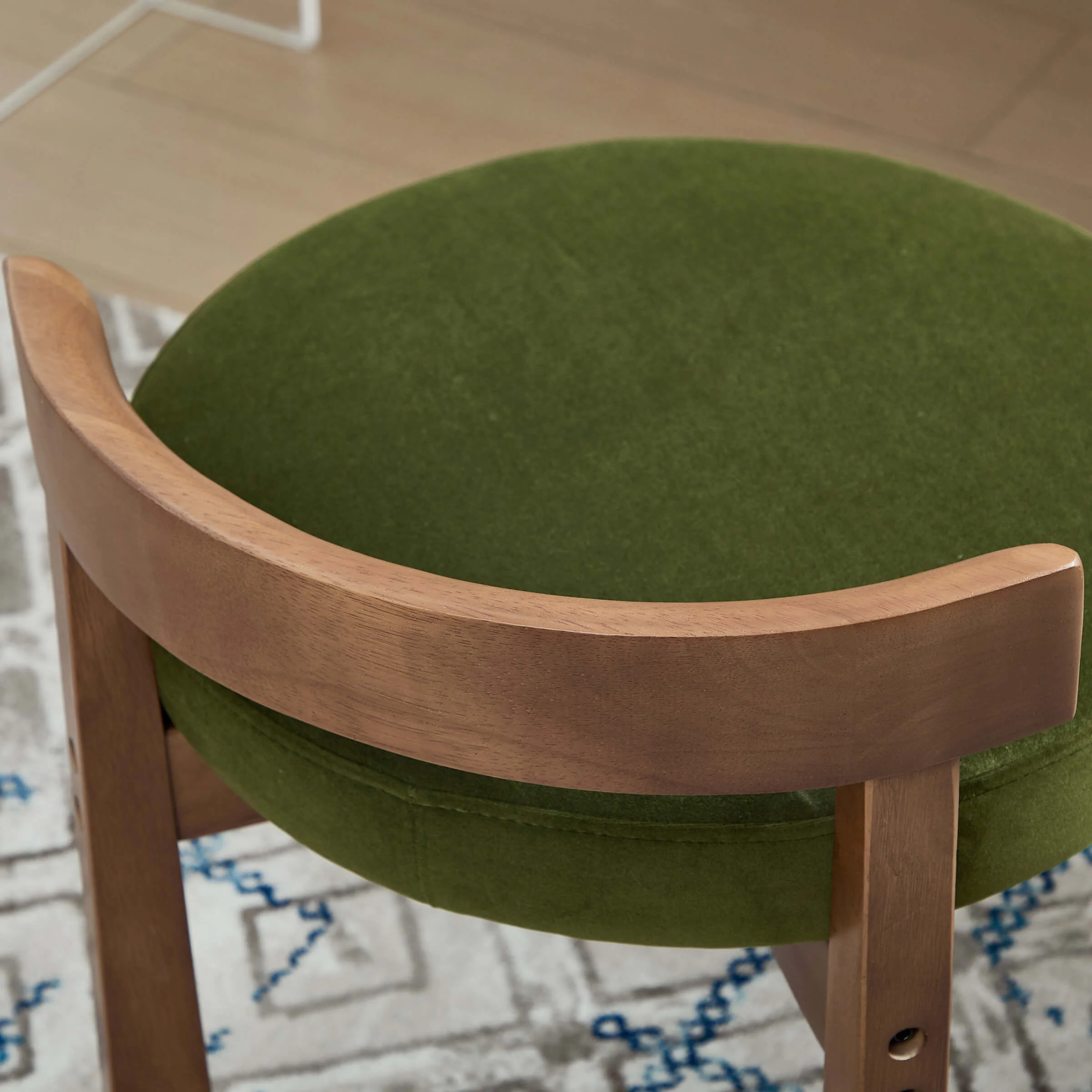 Modern Wood Ottoman with Backrest 1PC - 2654OT - Image 23