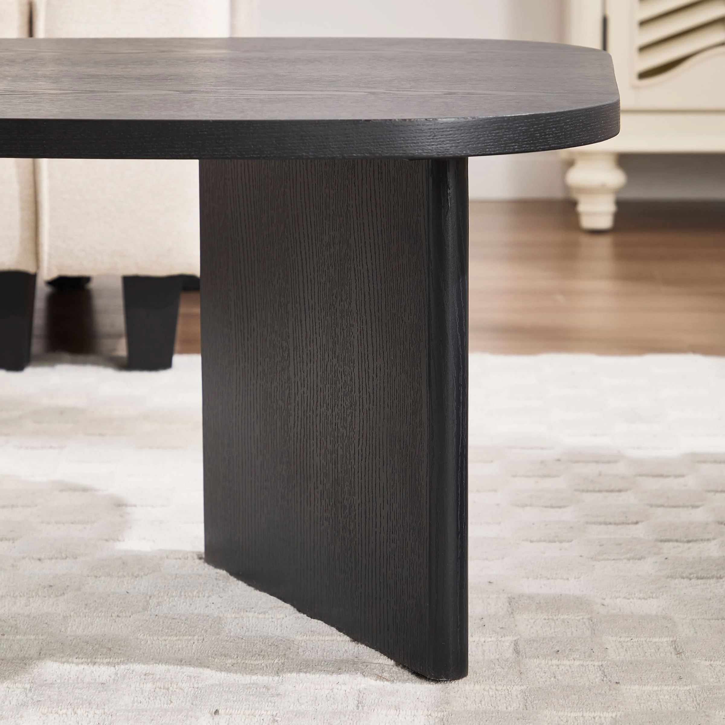 Solid Wood Irregular-Shaped Coffee Table - XX150CT - Image 18