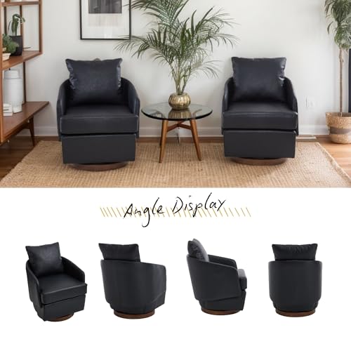 Swivel Accent Chair with Pillow 1 PCS - 30004AC - Image 19