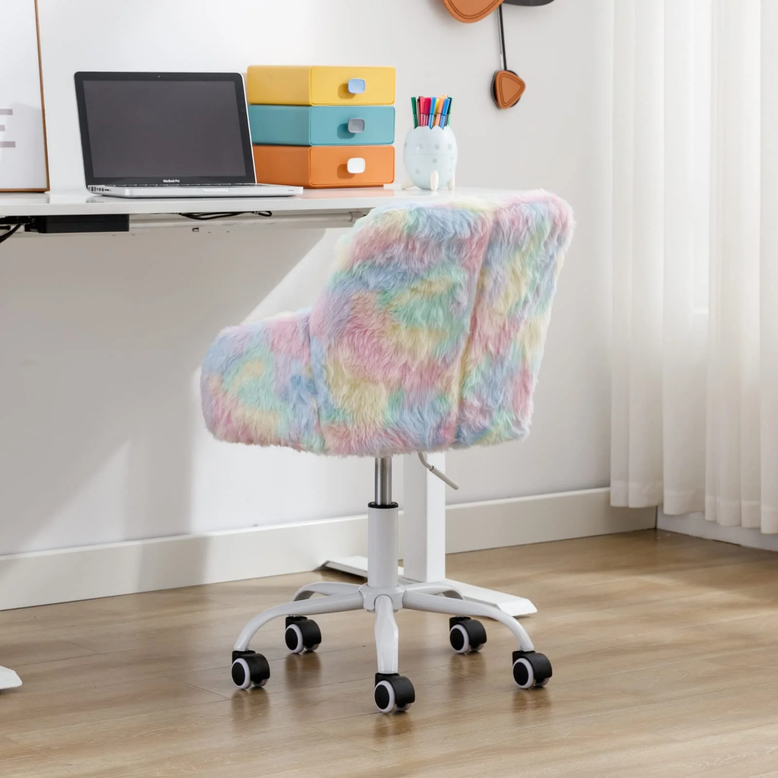 Swivel Kids Chair with Wheels 1 PCS - 2929KC - Image 13