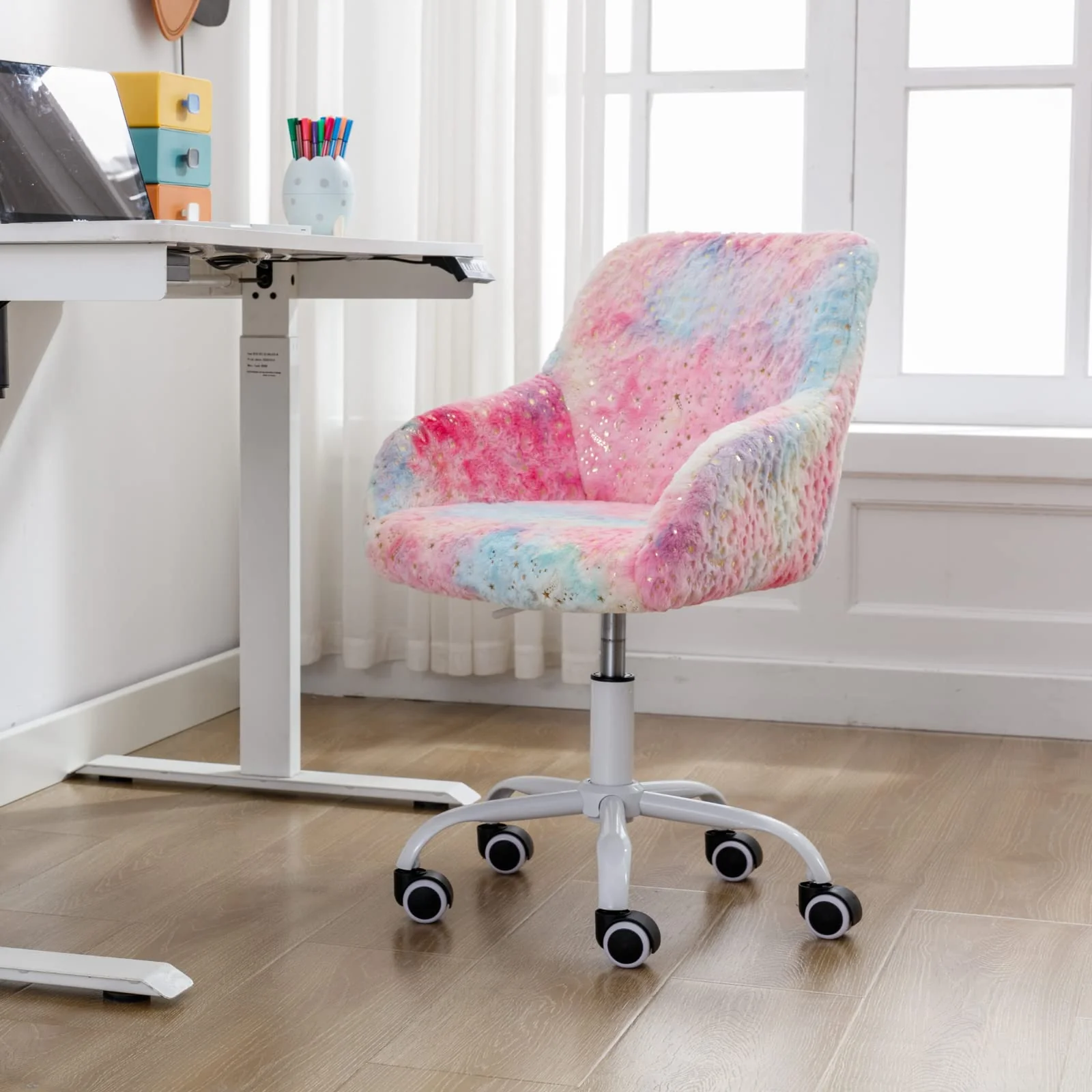 Swivel Kids Chair with Wheels 1 PCS - 2929KC - Image 3