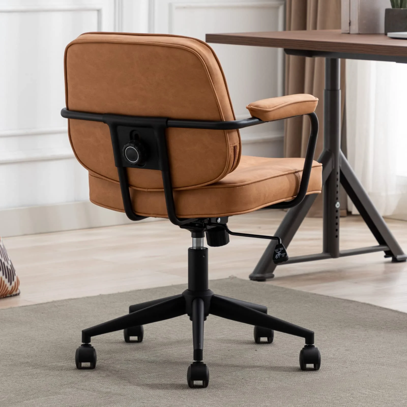 Swivel Leather Home Office Chair 1 PCS - X221OC - Image 10