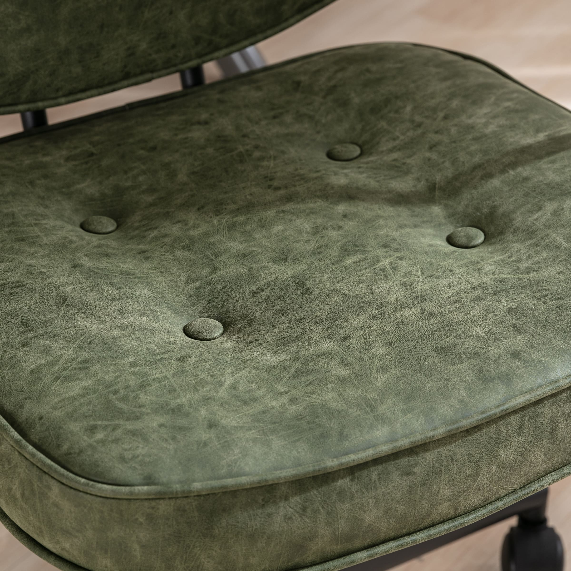 Swivel Leather Home Office Chair 1 PCS - X221OC - Image 3
