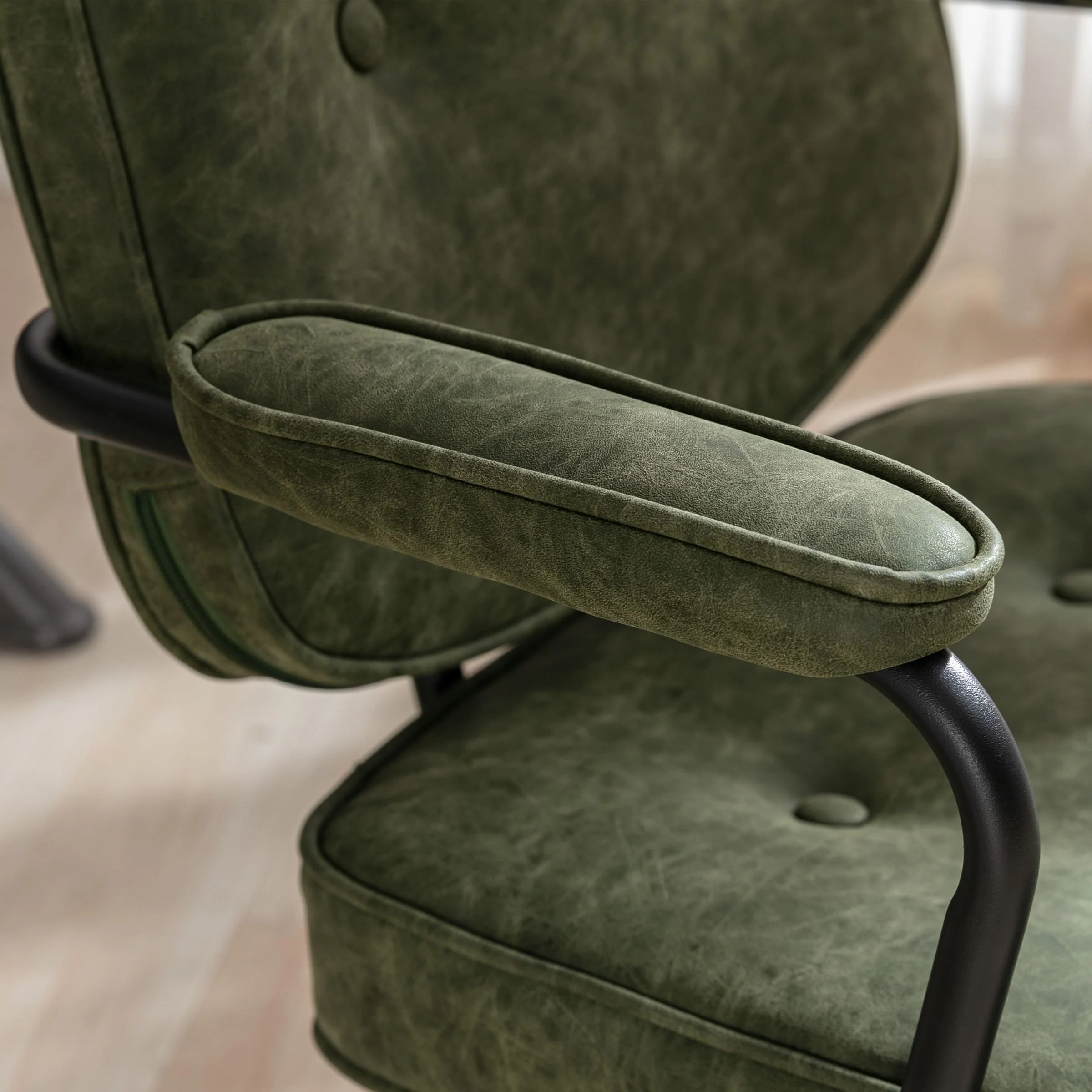 Swivel Leather Home Office Chair 1 PCS - X221OC - Image 6