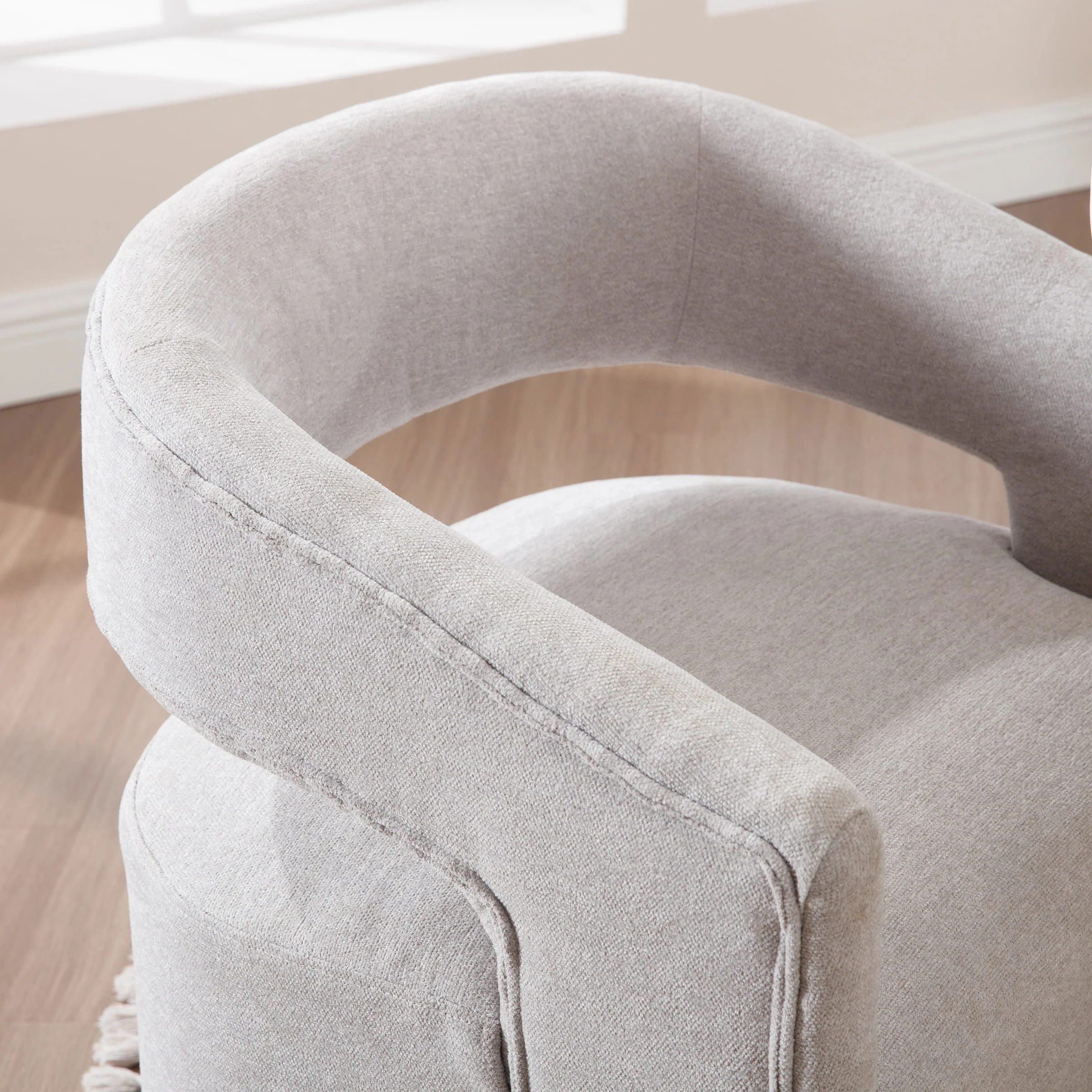 Swivel Open Back Dining Chair 1 PCS - 10027DC - Image 23