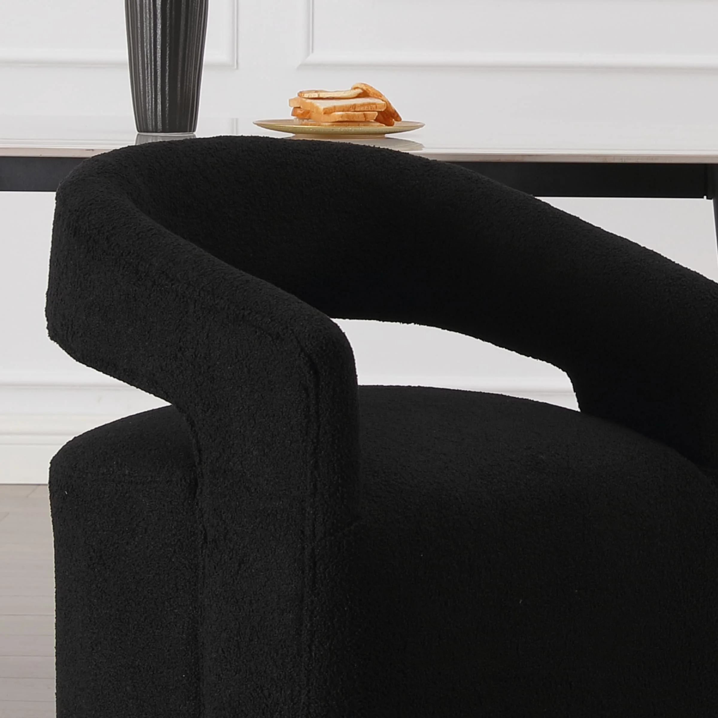 Swivel Open Back Dining Chair 1 PCS - 10027DC - Image 4