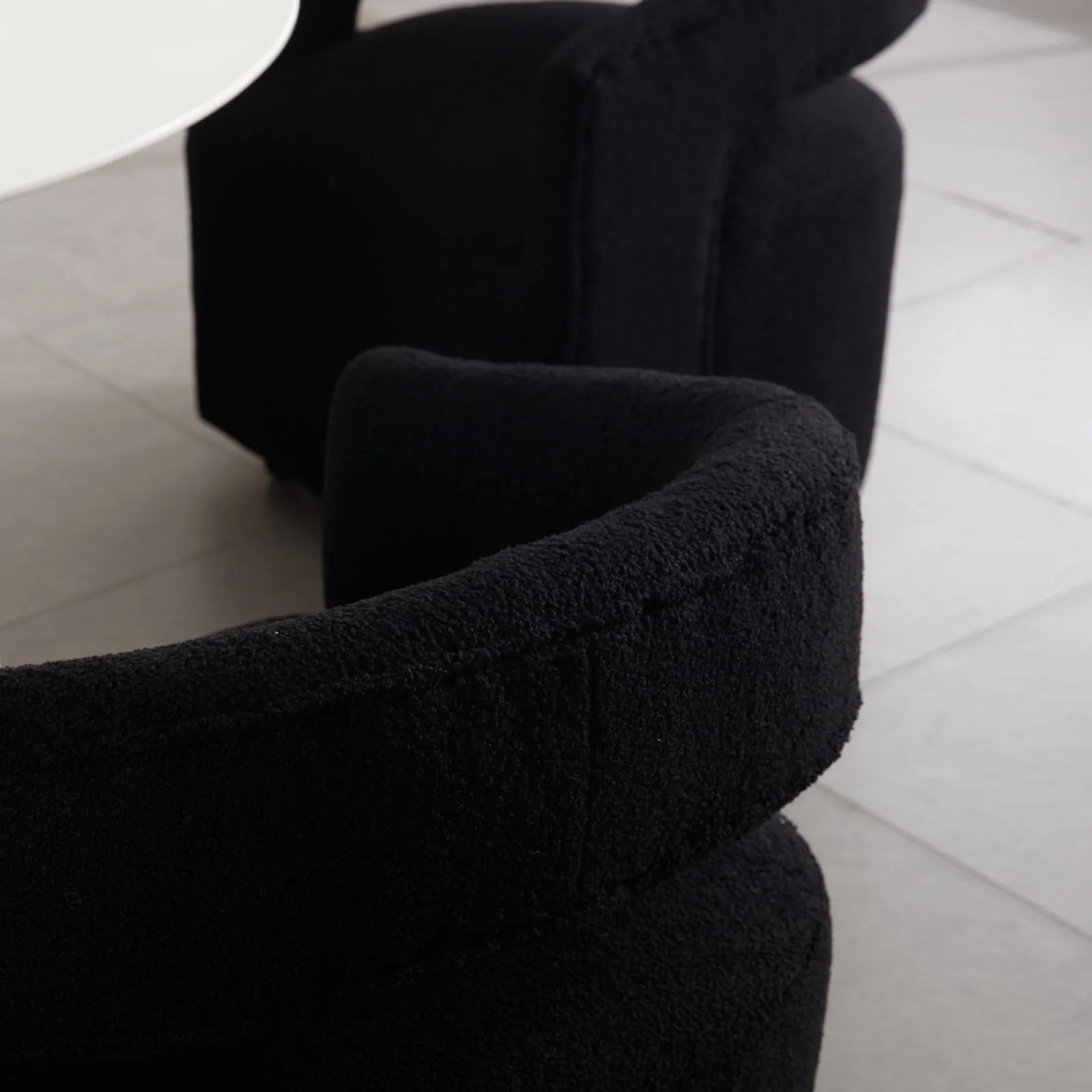 Swivel Open Back Dining Chair 1 PCS - 10027DC - Image 6