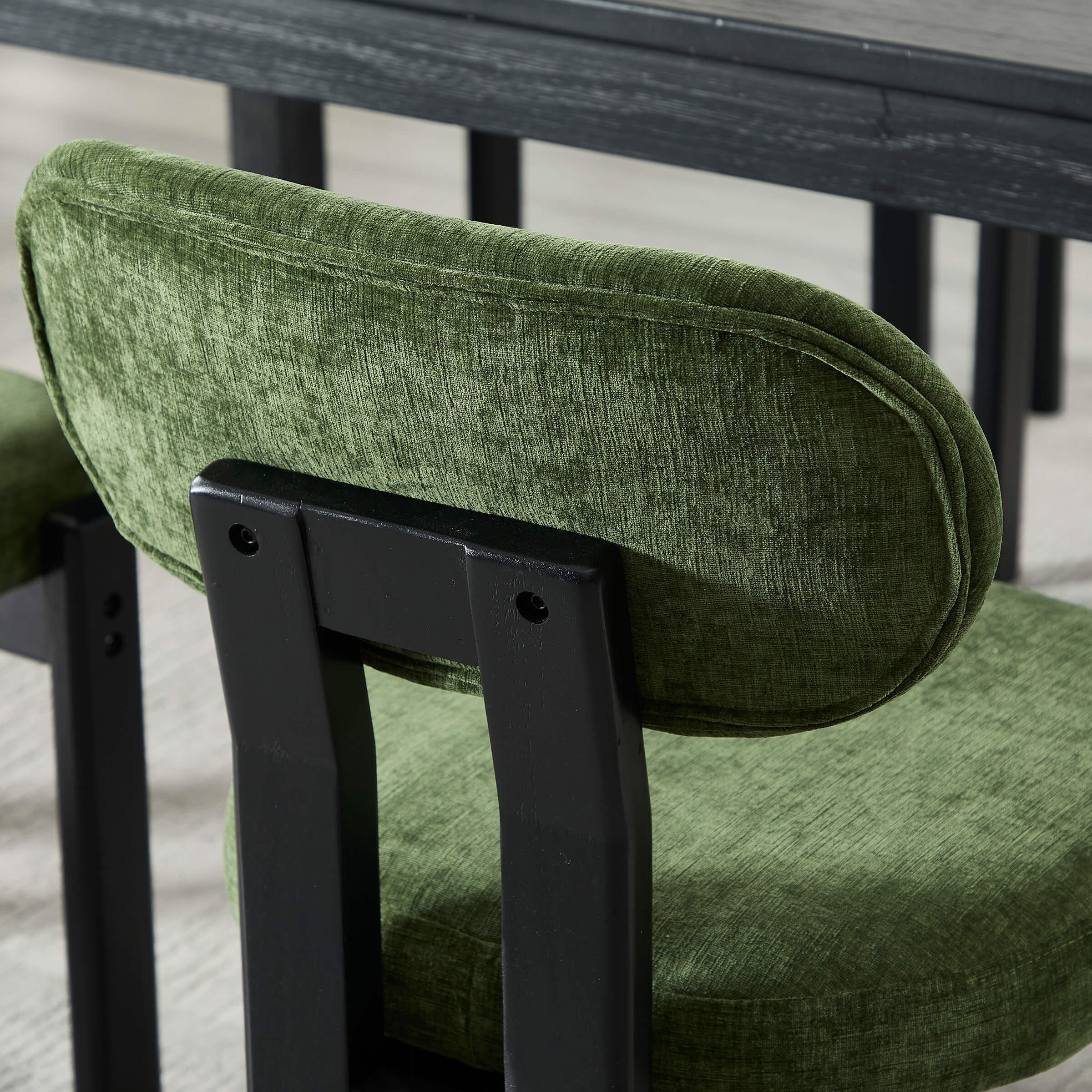 Armless Wood Legs Dining Chairs Set of 2 - 10048DC - Image 15