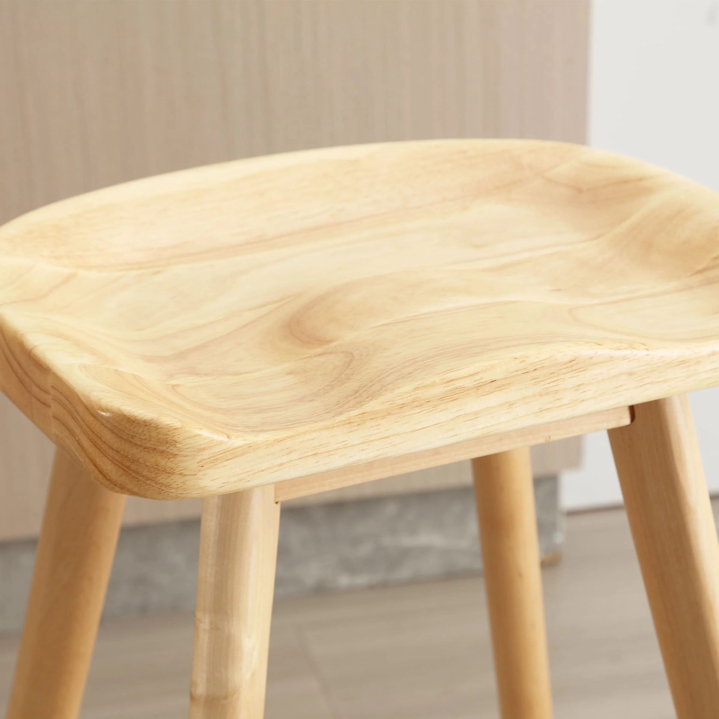 24"H Ergonomic Backless Counter Stools Set of 2 - X018CS - Image 5