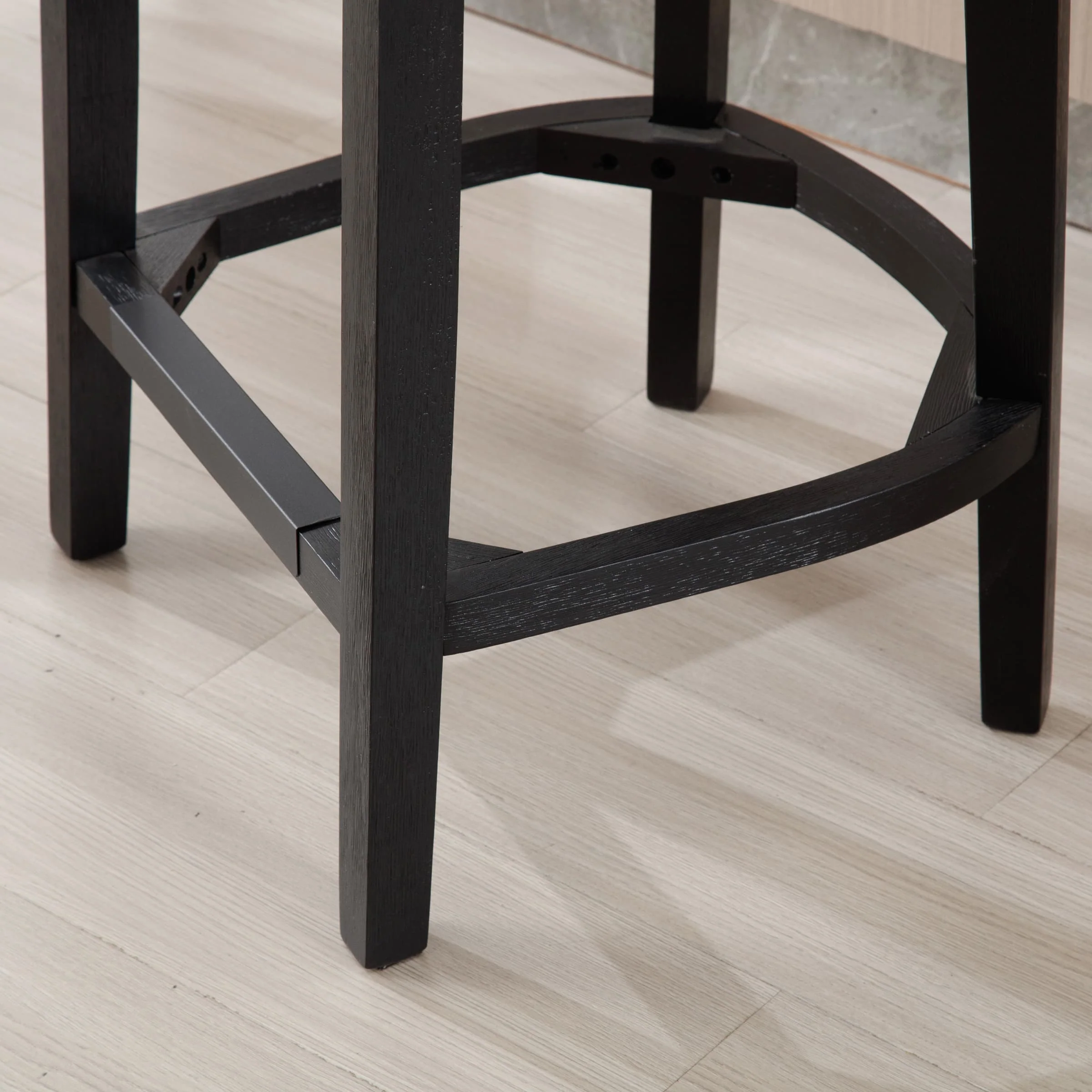 26"H Wood Legs Counter Stools Set of 2 - 5753CS - Image 17
