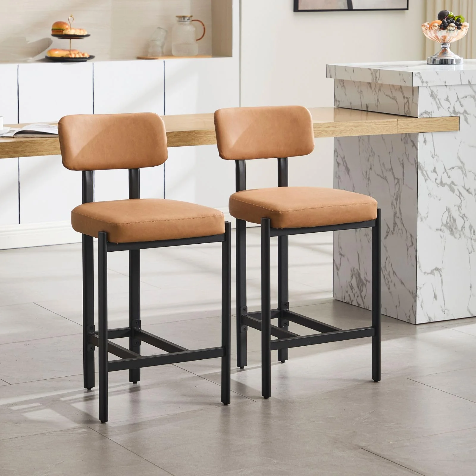 26"H Lucas Metal Counter Stools Set of 2 - 24807CS - Image 12