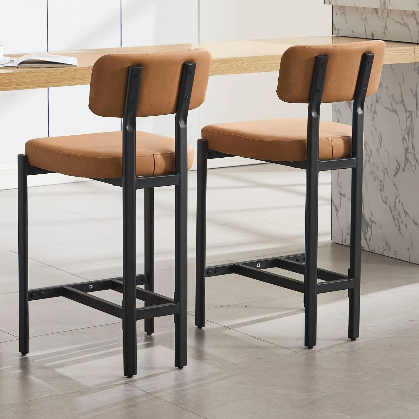 26"H Lucas Metal Counter Stools Set of 2 - 24807CS - Image 13