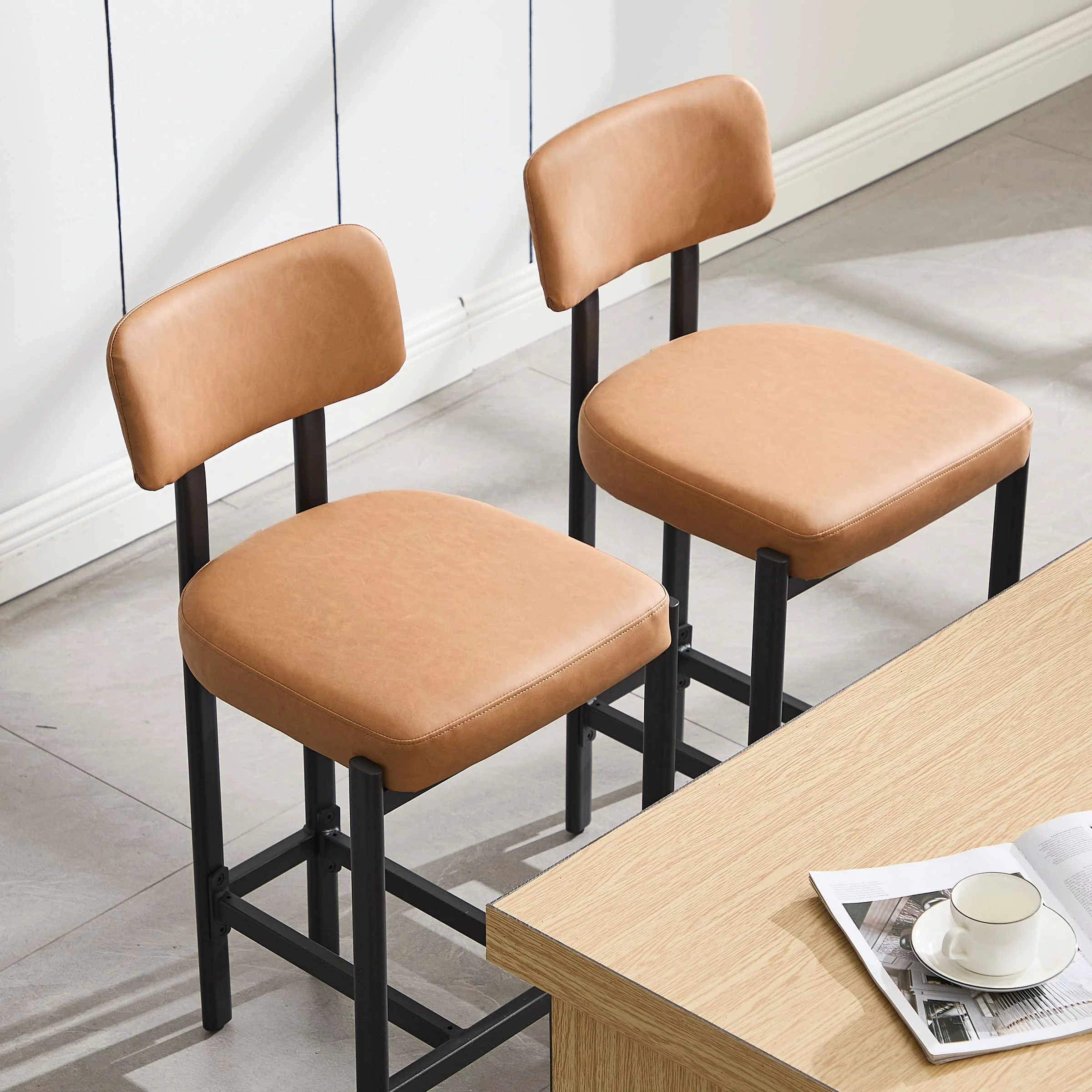 26"H Lucas Metal Counter Stools Set of 2 - 24807CS - Image 15
