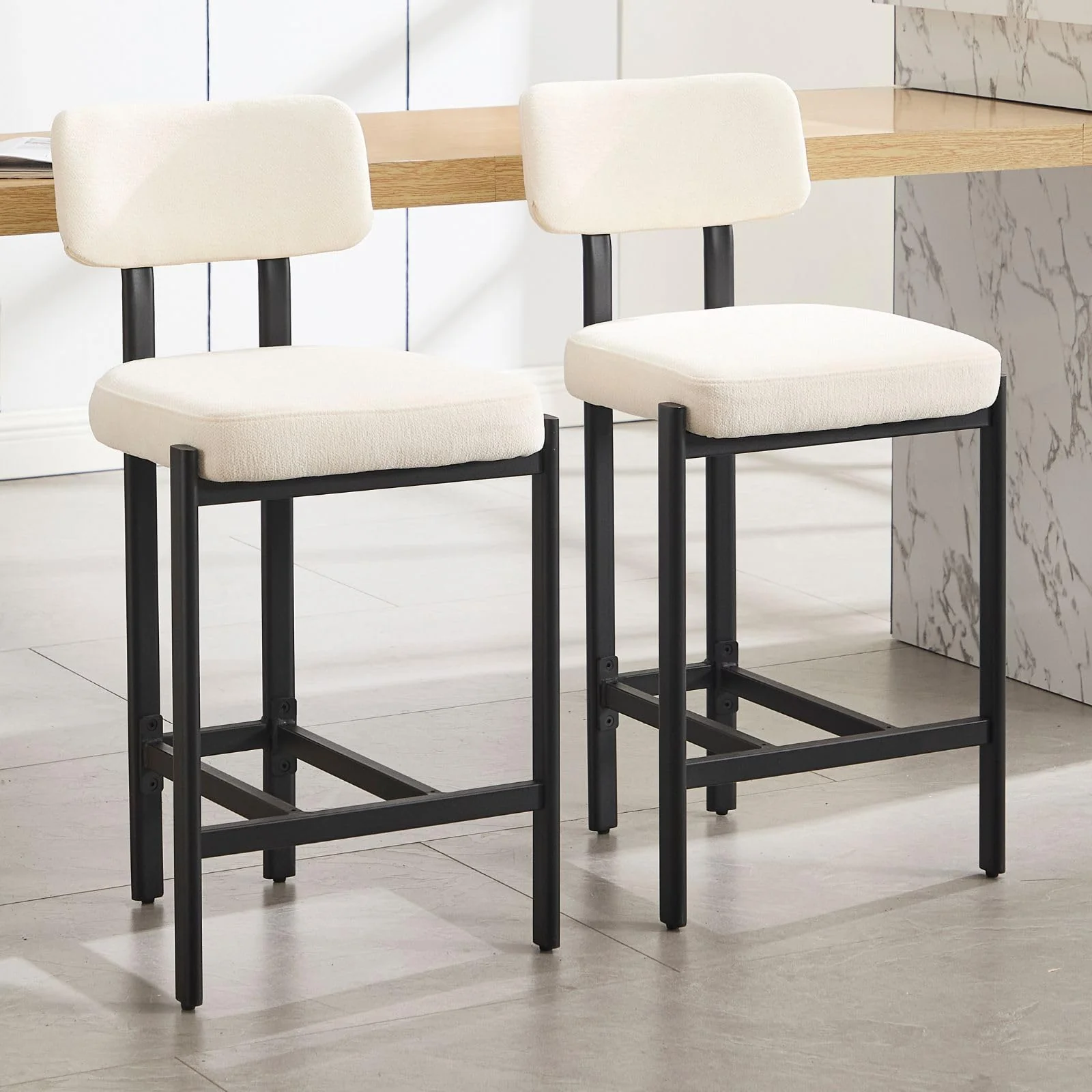 26"H Lucas Metal Counter Stools Set of 2 - 24807CS - Image 21