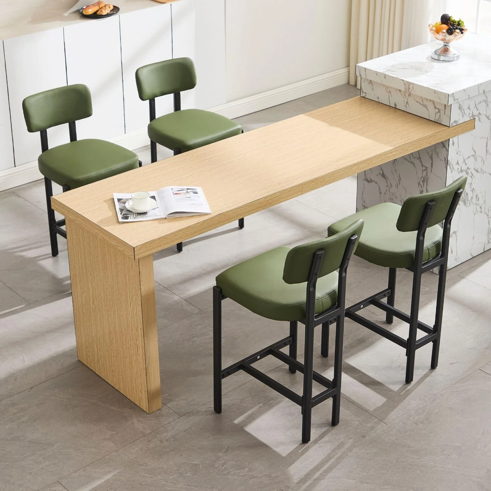 26"H Lucas Metal Counter Stools Set of 2 - 24807CS - Image 4