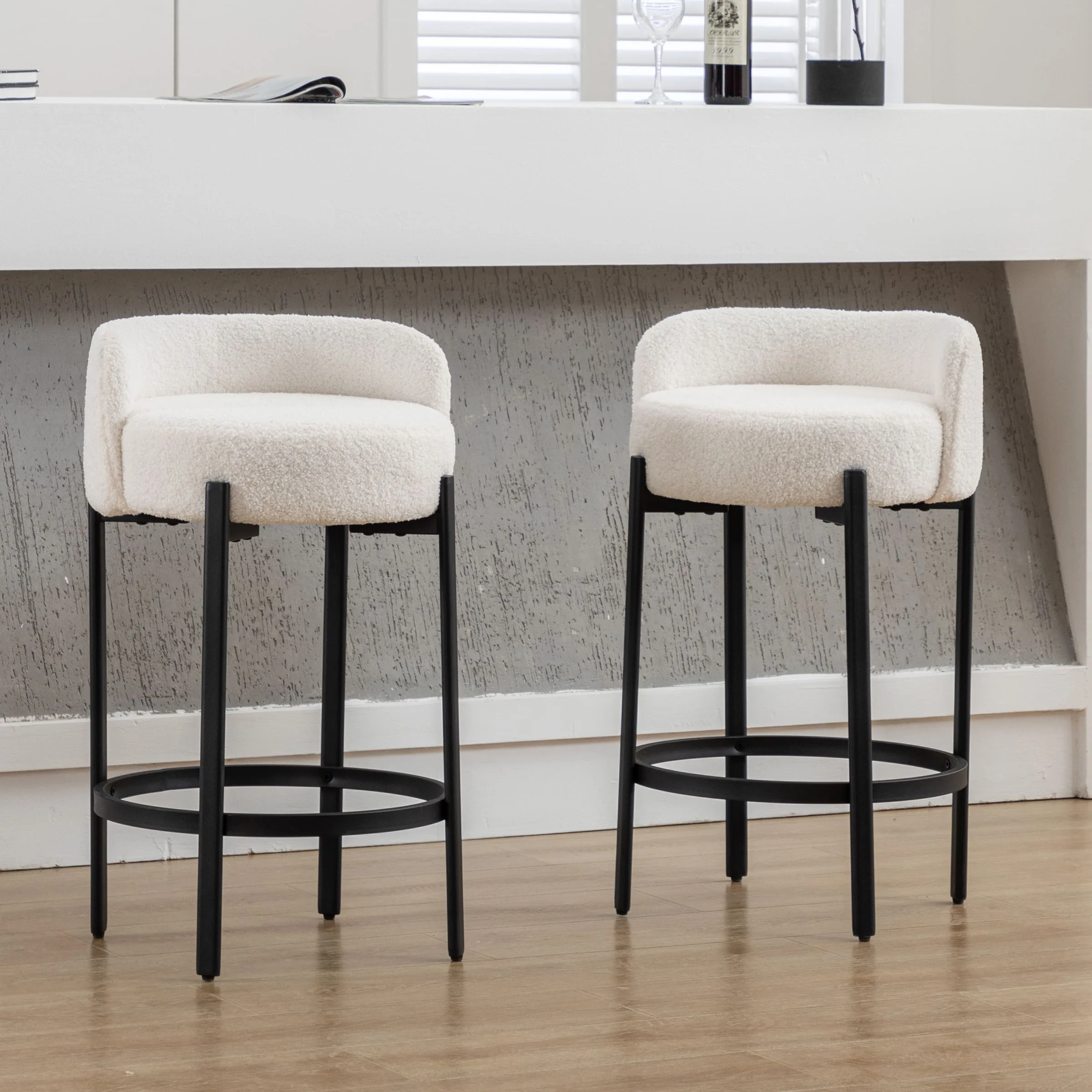 26"H Low Back Counter Stools Set of 2 - 5108CS - Image 16