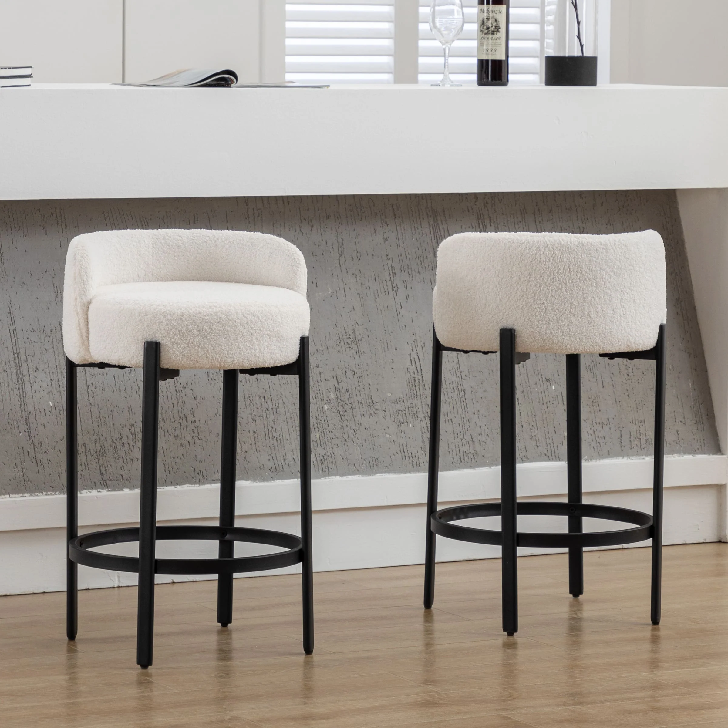 26"H Low Back Counter Stools Set of 2 - 5108CS - Image 17