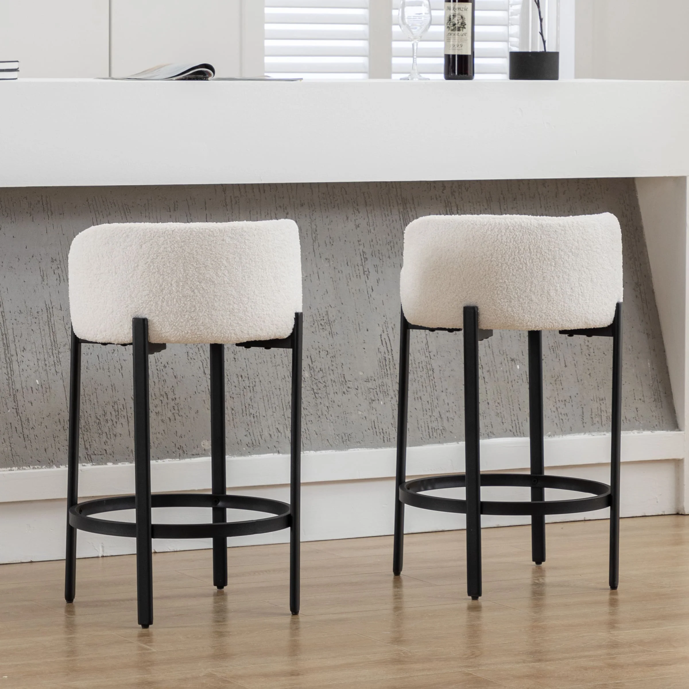 26"H Low Back Counter Stools Set of 2 - 5108CS - Image 18