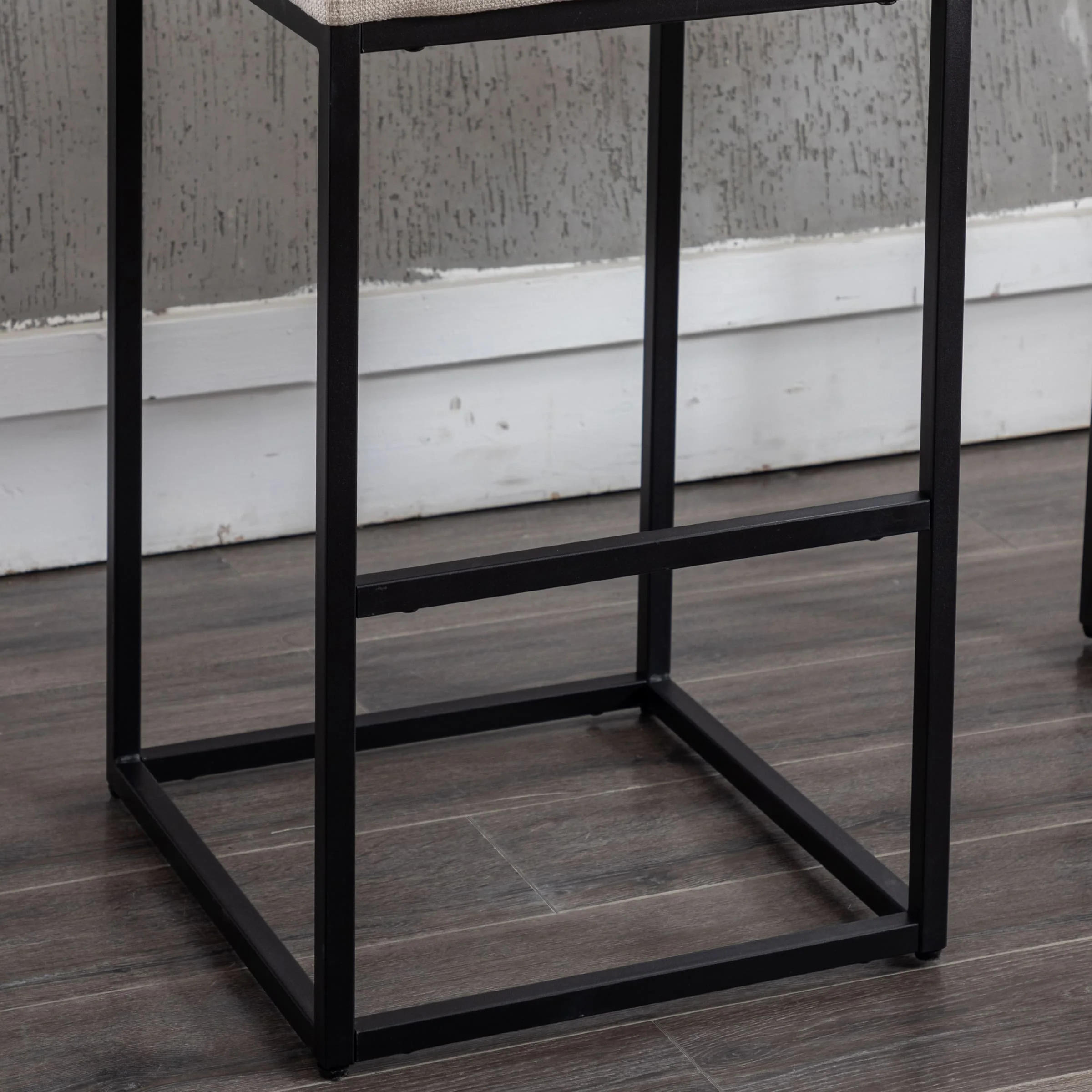 27"H & 31"H Metal Frame Counter Height Bar Stools Set of 2 - 5691 - Image 13