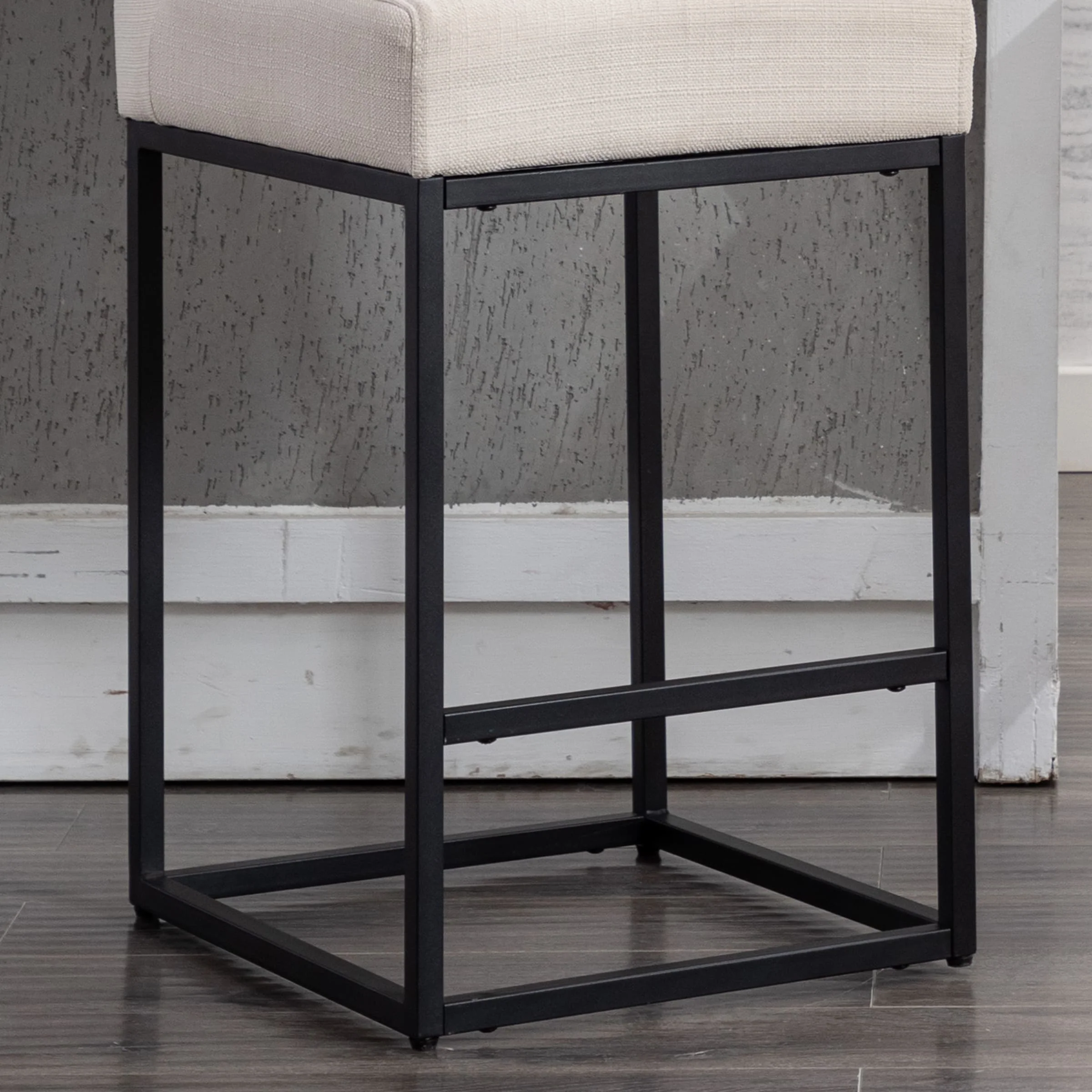27"H & 31"H Metal Frame Counter Height Bar Stools Set of 2 - 5691 - Image 6