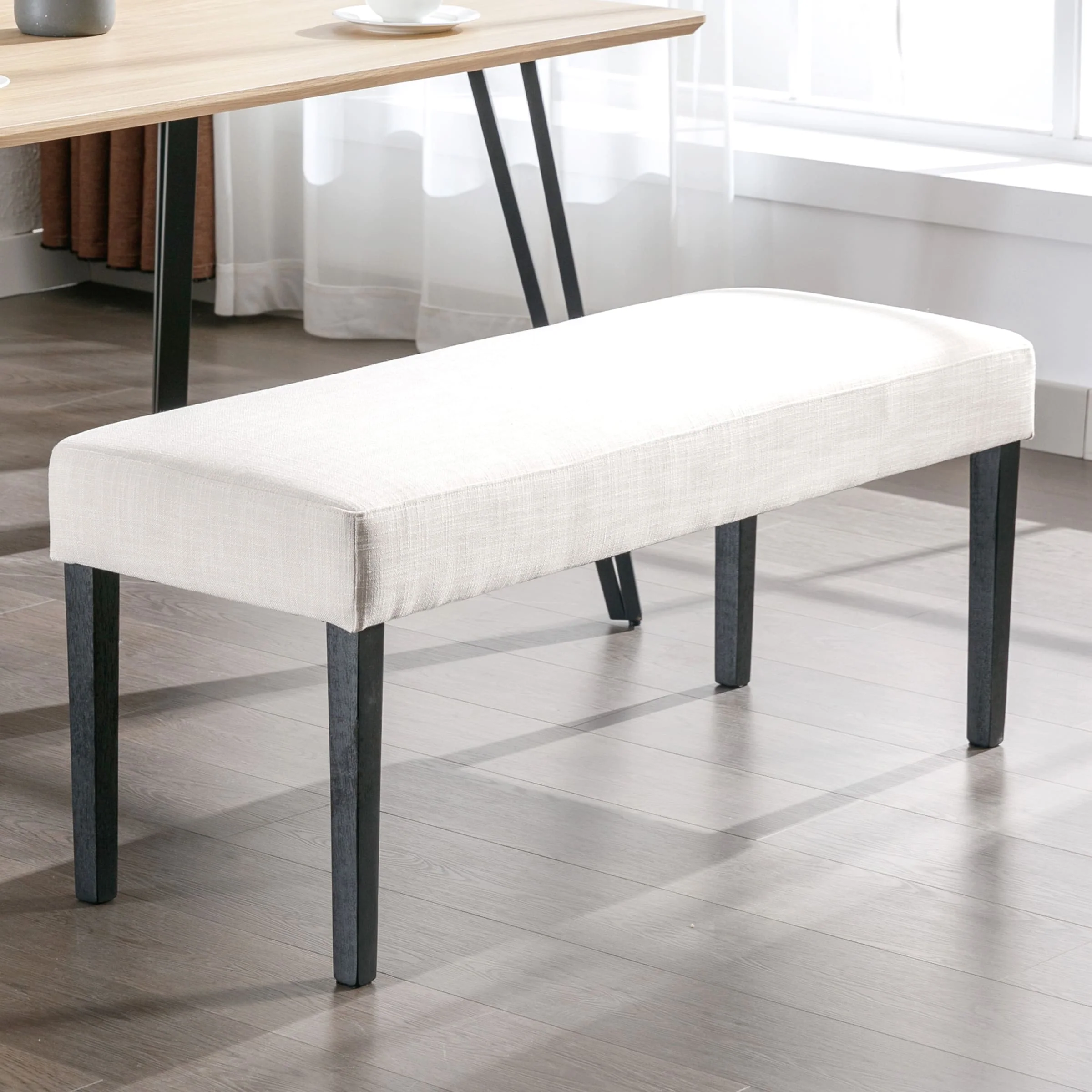 44.5" W Farmhouse Padded Entryway Bench - 2586BH - Image 9