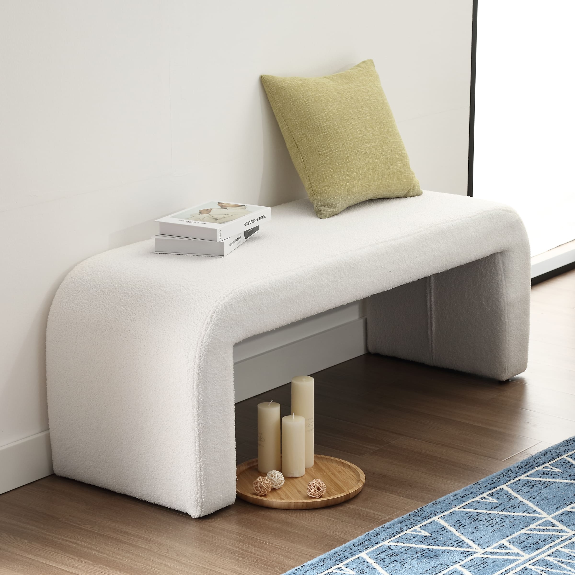 49.5" W Sherpa Bench for Hallway - 2514BH - Image 4