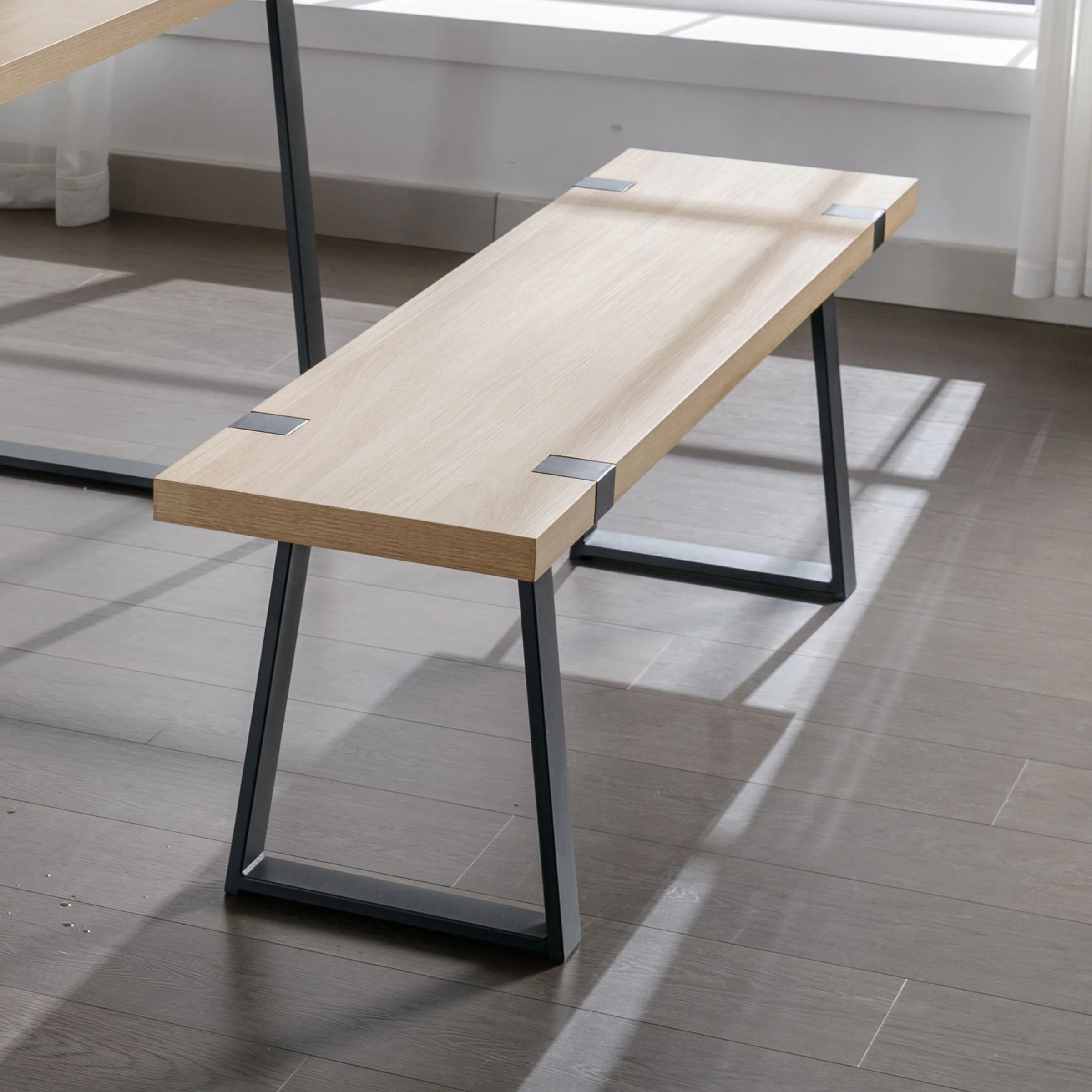 60"W Wood Dining Bench - XXX13BH - Image 9