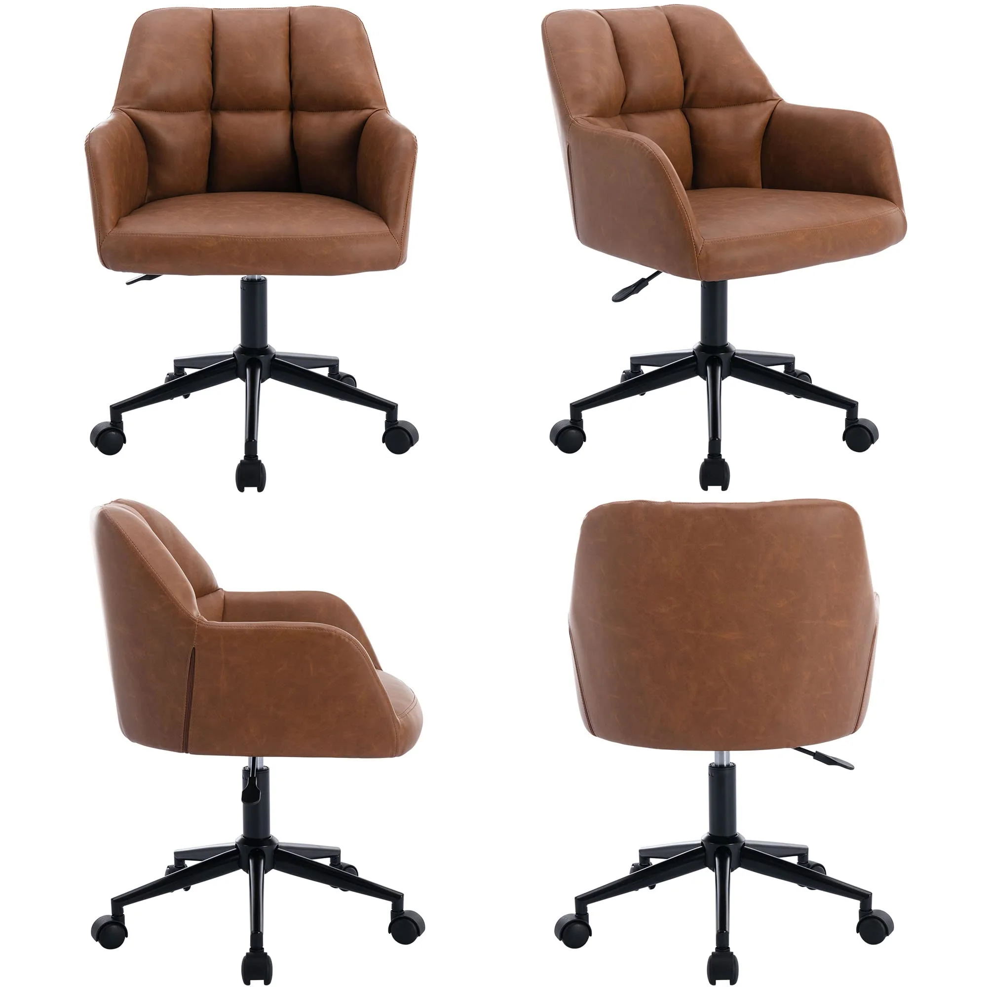 Adjustable Tufted Office Chair 1 PCS - X178OC - Image 7