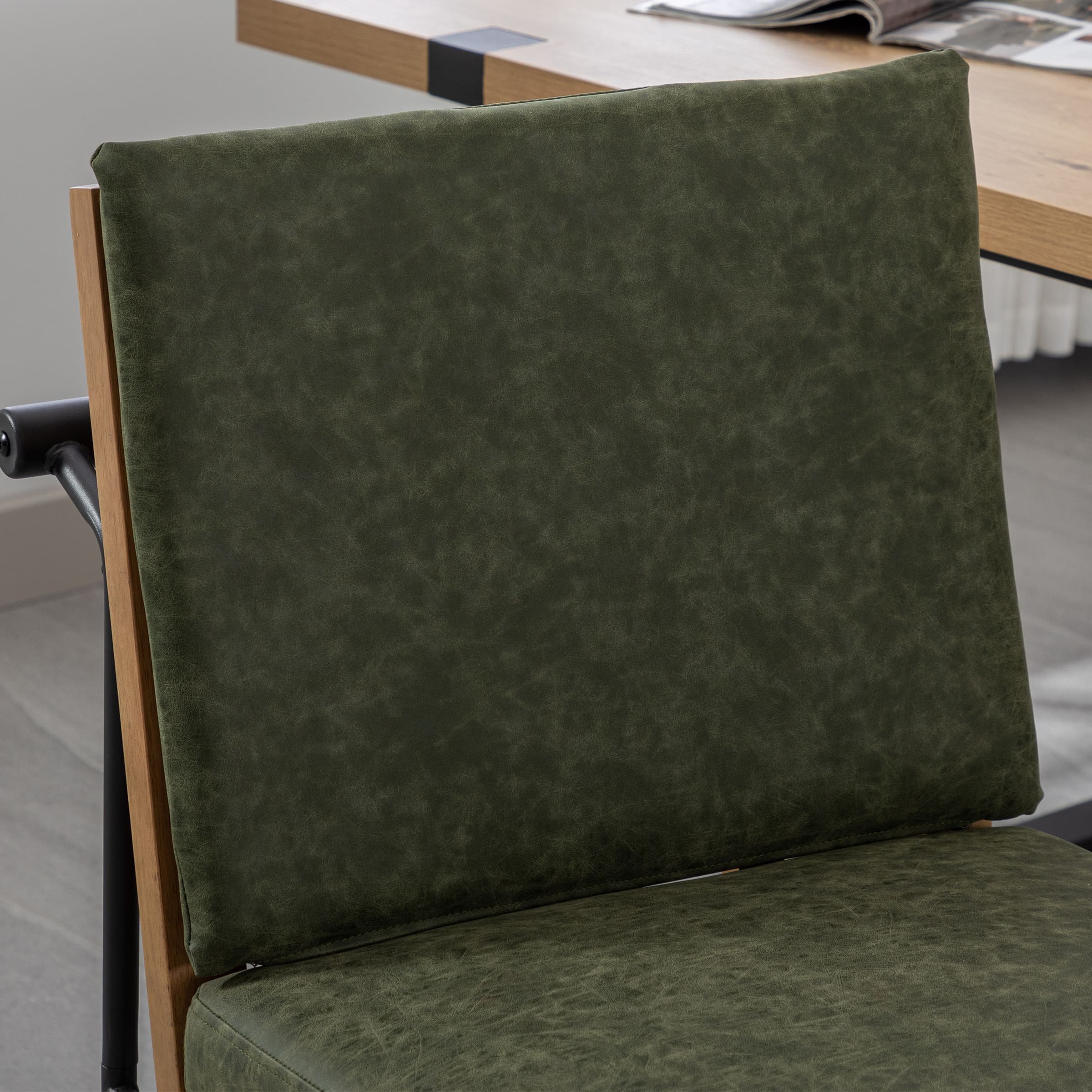 Metal Legs Armless Dining Chairs Set of 2 - 1912DC - Image 24