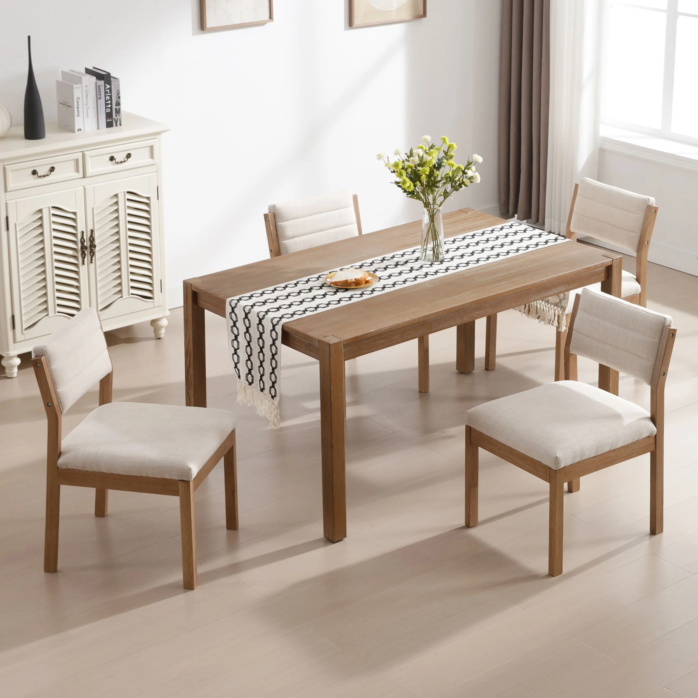 Channel-Tufted Back Dining Chairs Set of 2 - 1997DC - Image 12