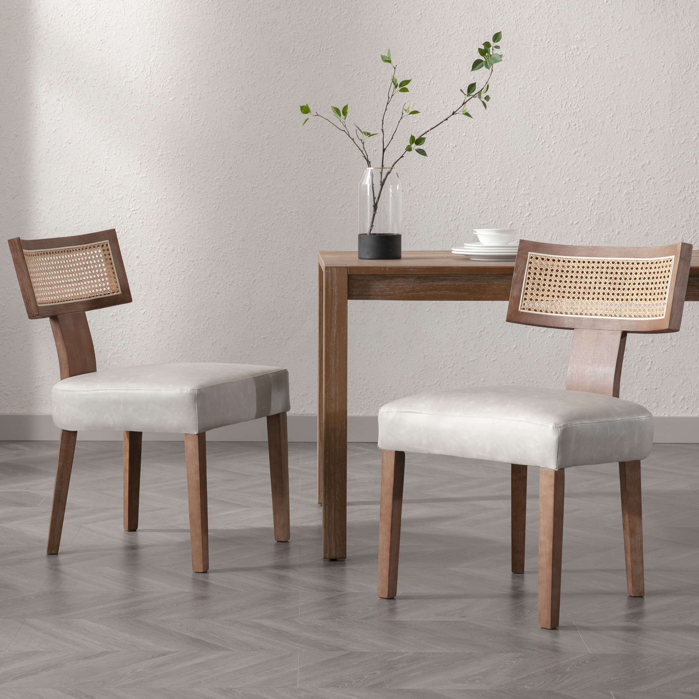 Classic Curved Open Back Dining Chairs Set of 2 - 1670&1917&1918 - Image 32