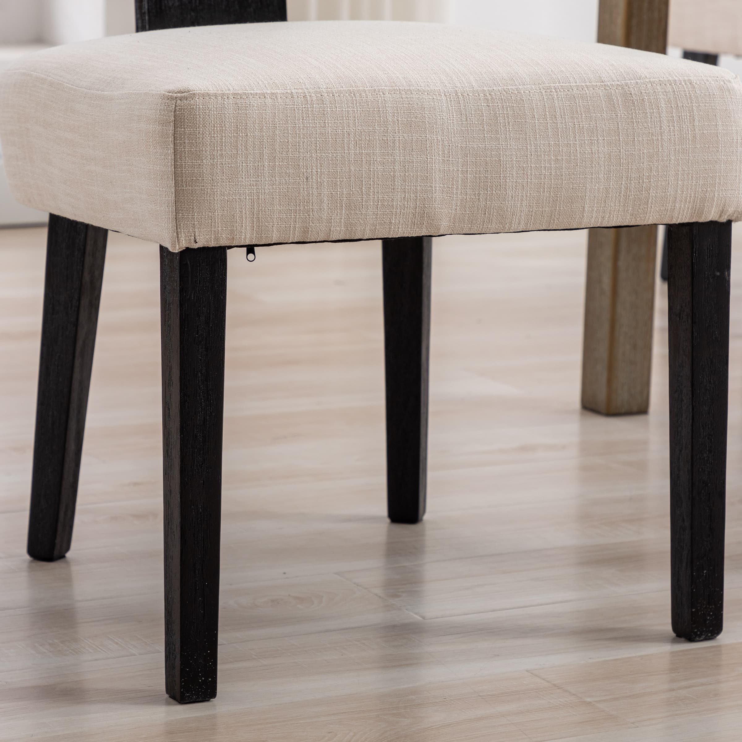 Classic Curved Open Back Dining Chairs Set of 2 - 1670&1917&1918 - Image 8