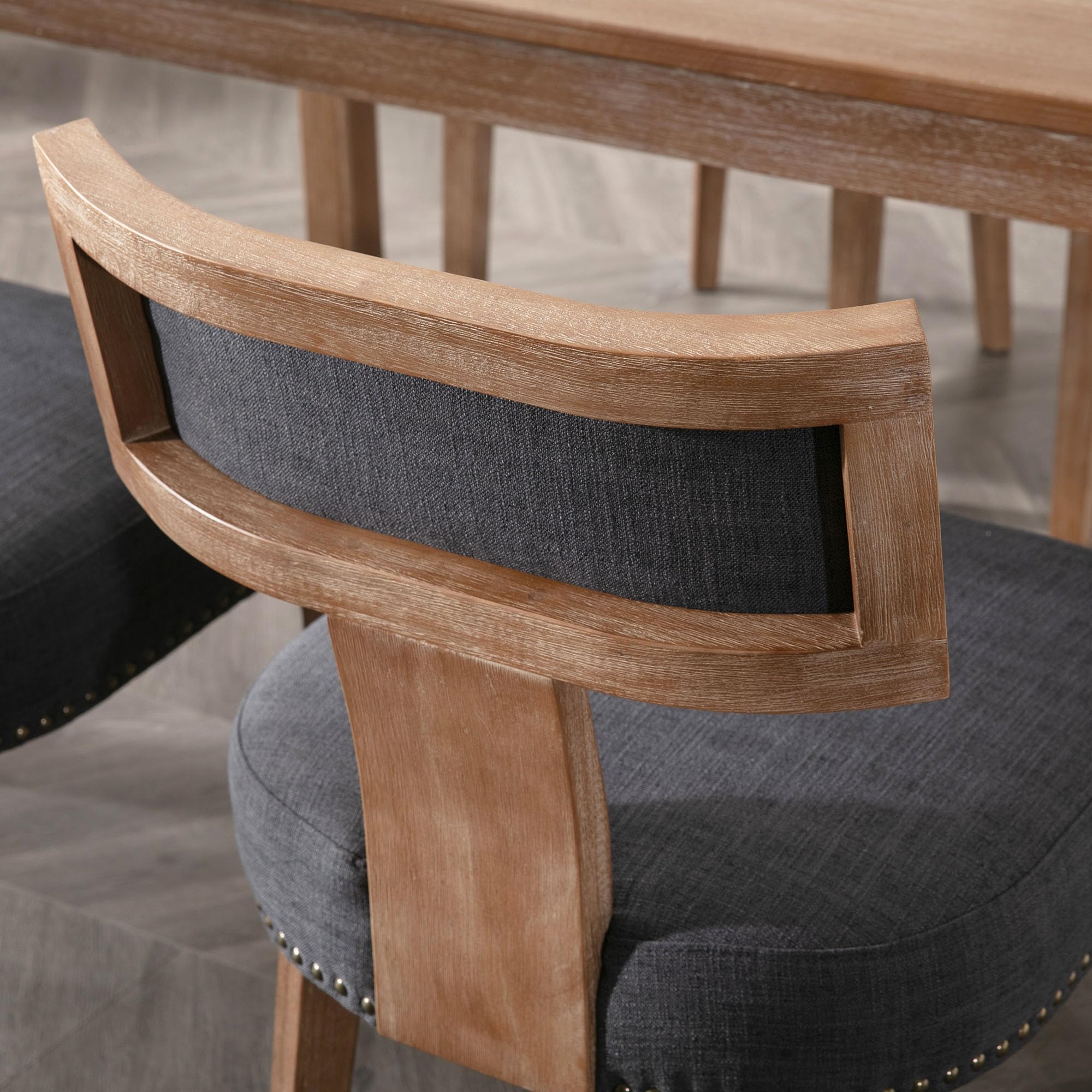 Classic Curved Open Back Dining Chairs Set of 2 - 1670&1917&1918 - Image 98