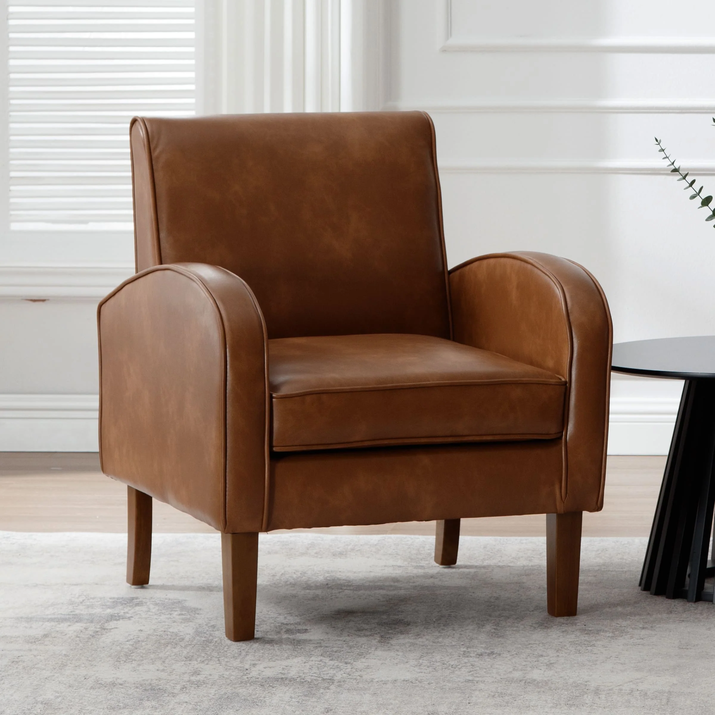 Curve Arms Accent Chair 1 PCS- 8375AC - Image 9