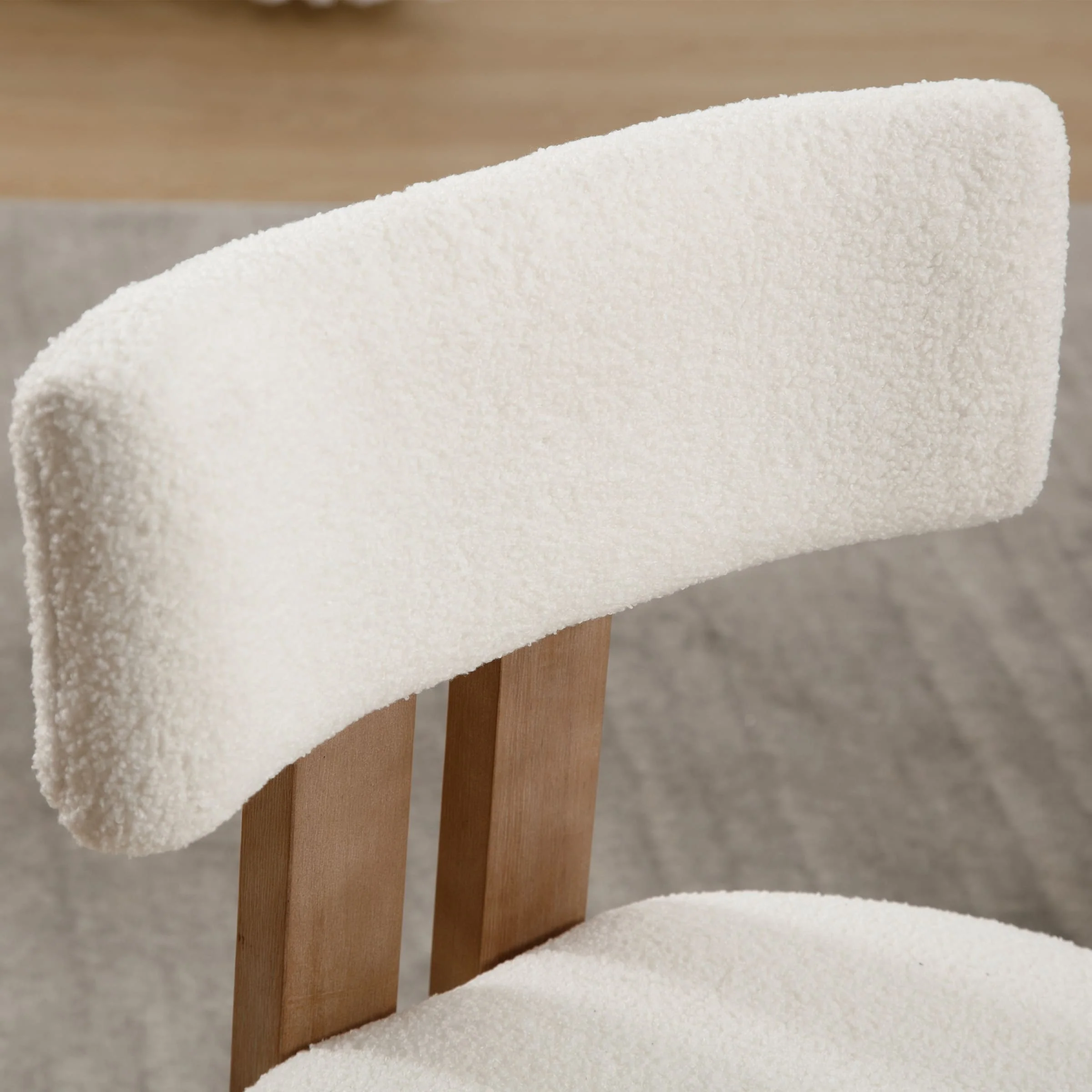 Curve Open Back Dining Chairs Set of 2 - 1936DC - Image 14