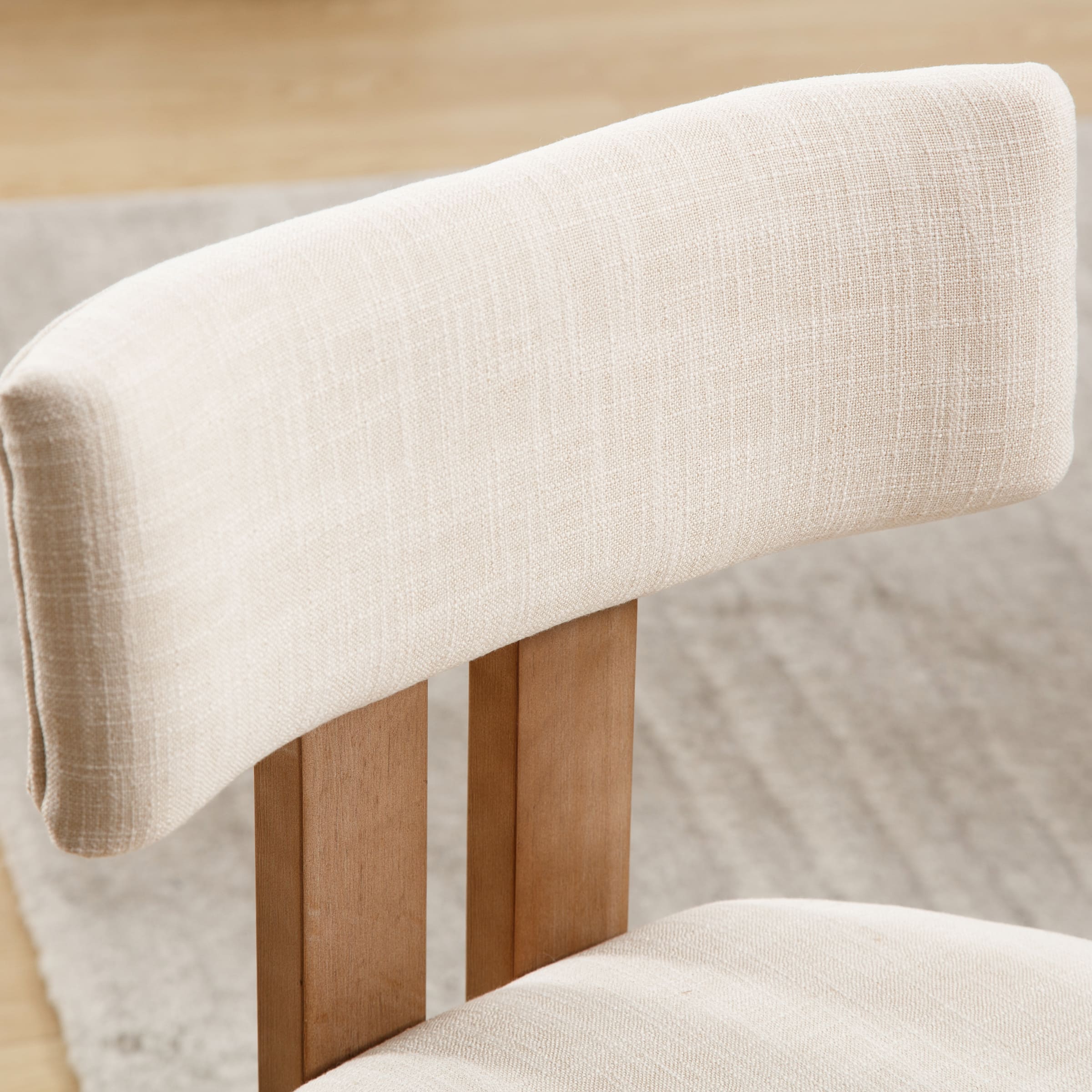 Curve Open Back Dining Chairs Set of 2 - 1936DC - Image 23