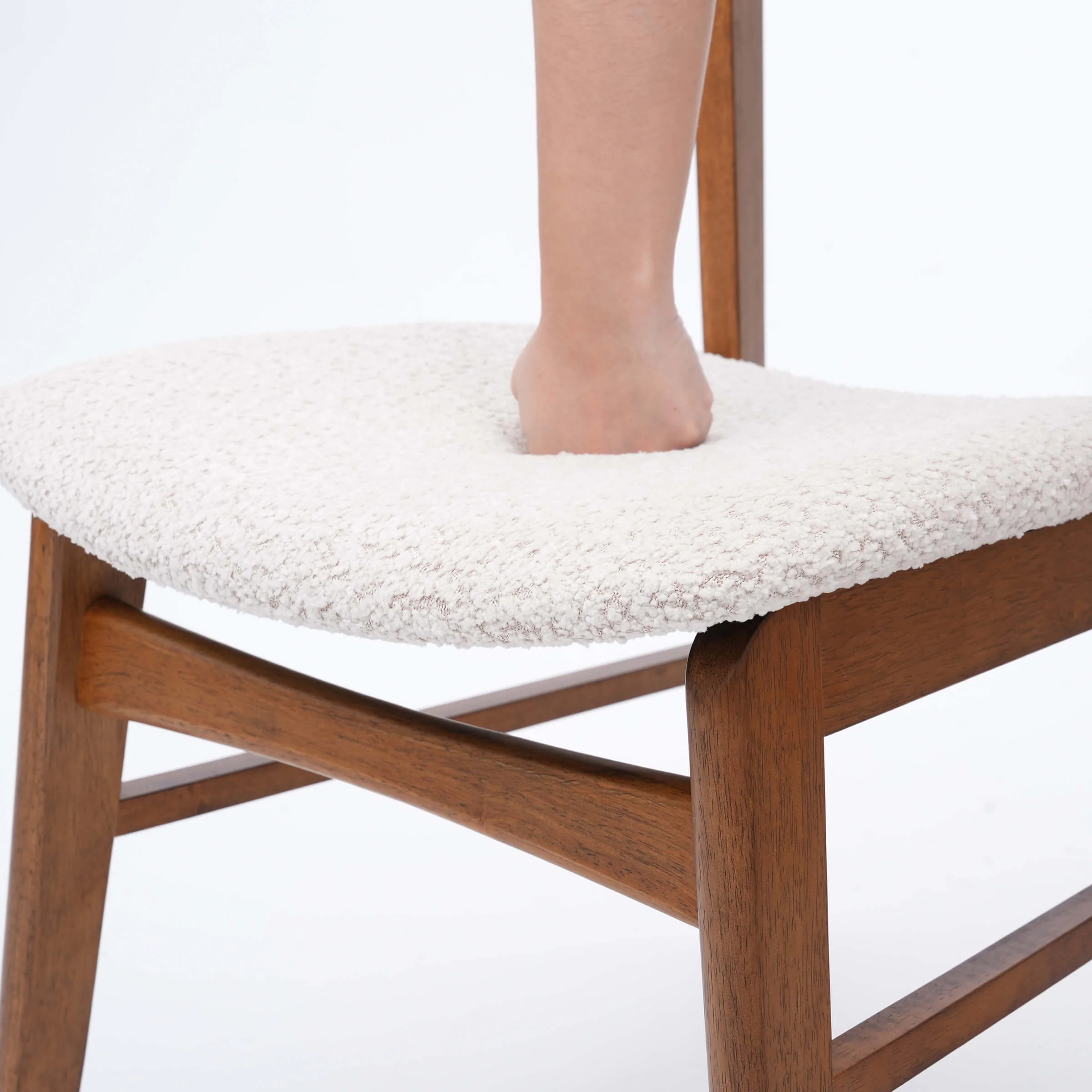 Dining Chairs with Curved Open Back - 60131DC - Image 12