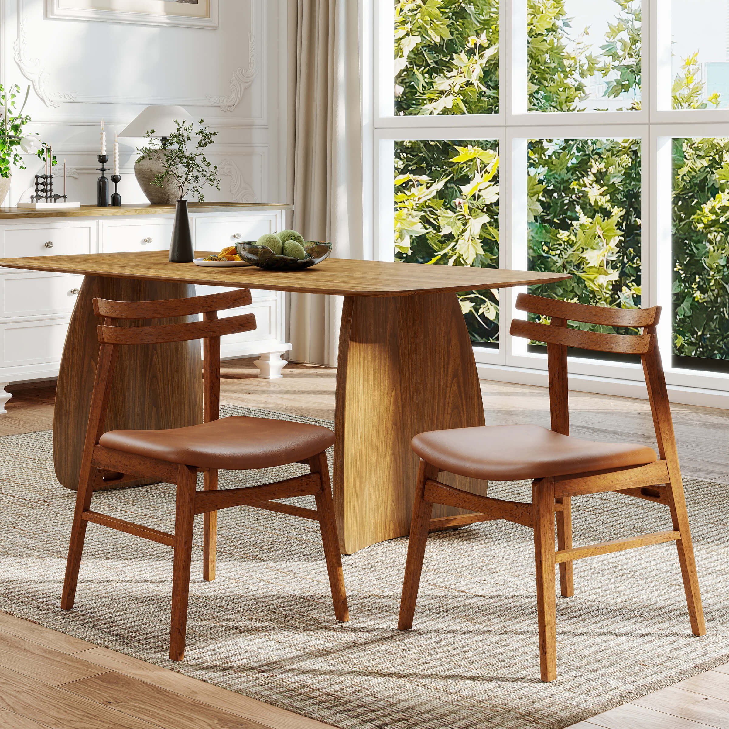 Dining Chairs with Curved Open Back - 60131DC - Image 15