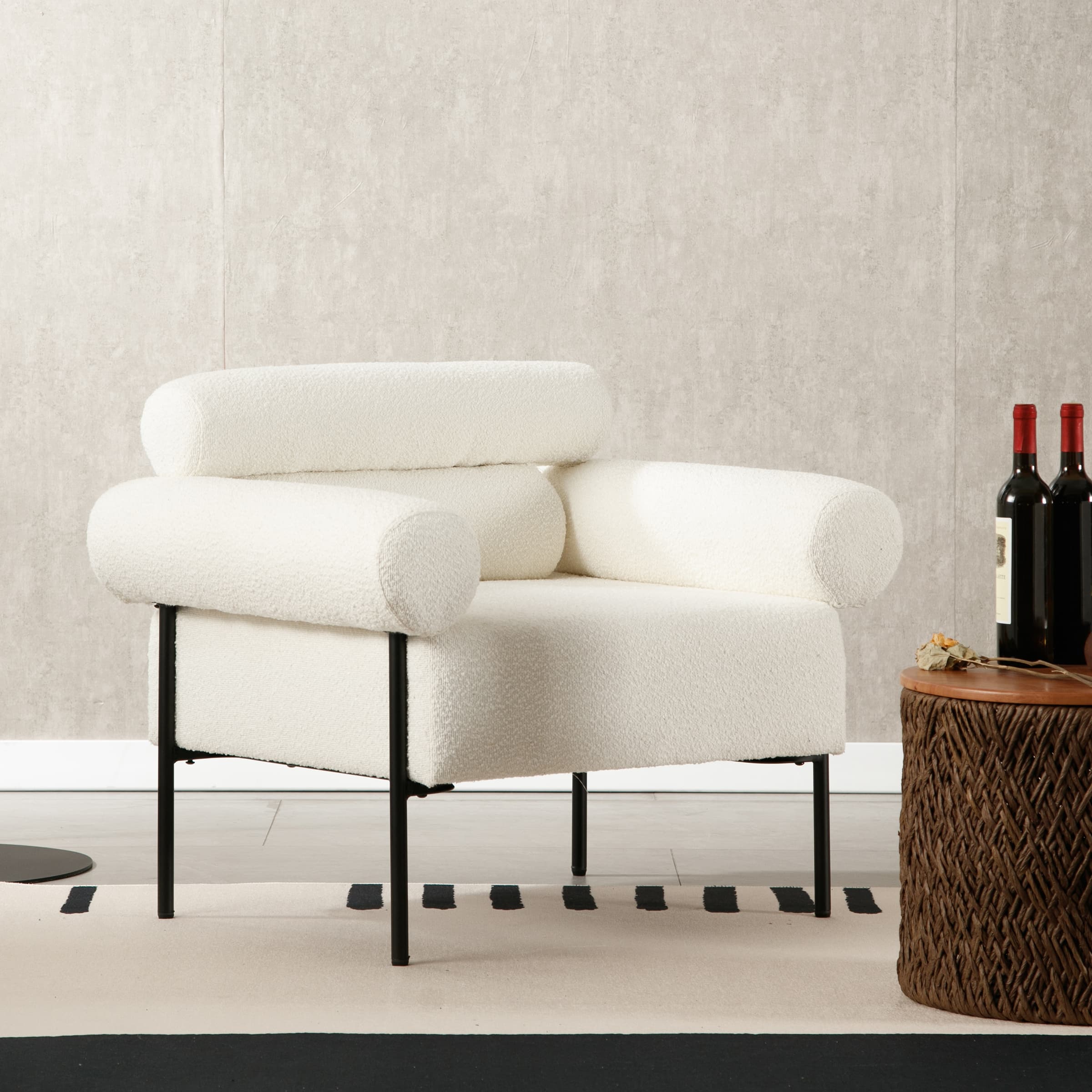 Leather Oversized Accent Chair 1 PCS - 10079AC - Image 10