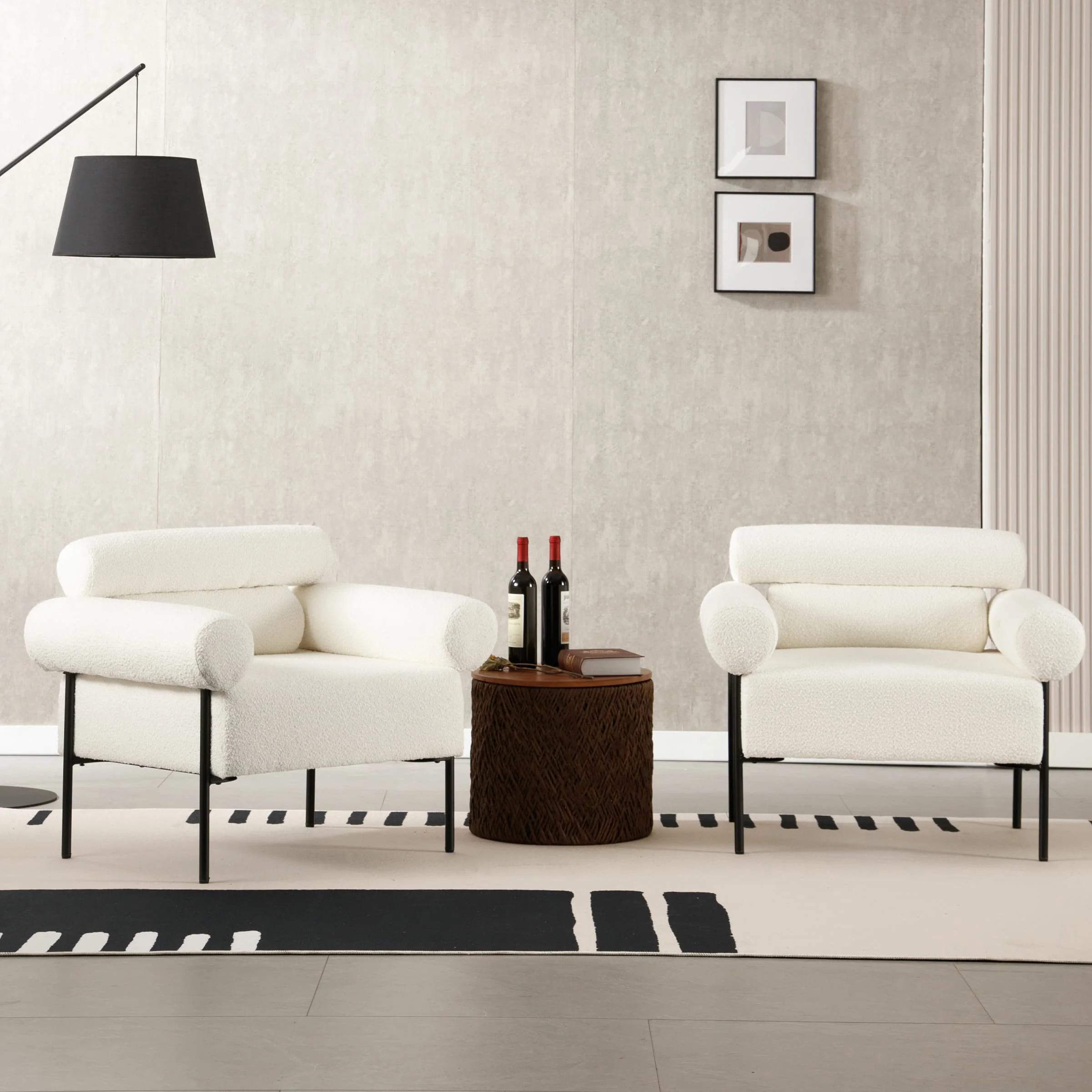 Leather Oversized Accent Chair 1 PCS - 10079AC - Image 11