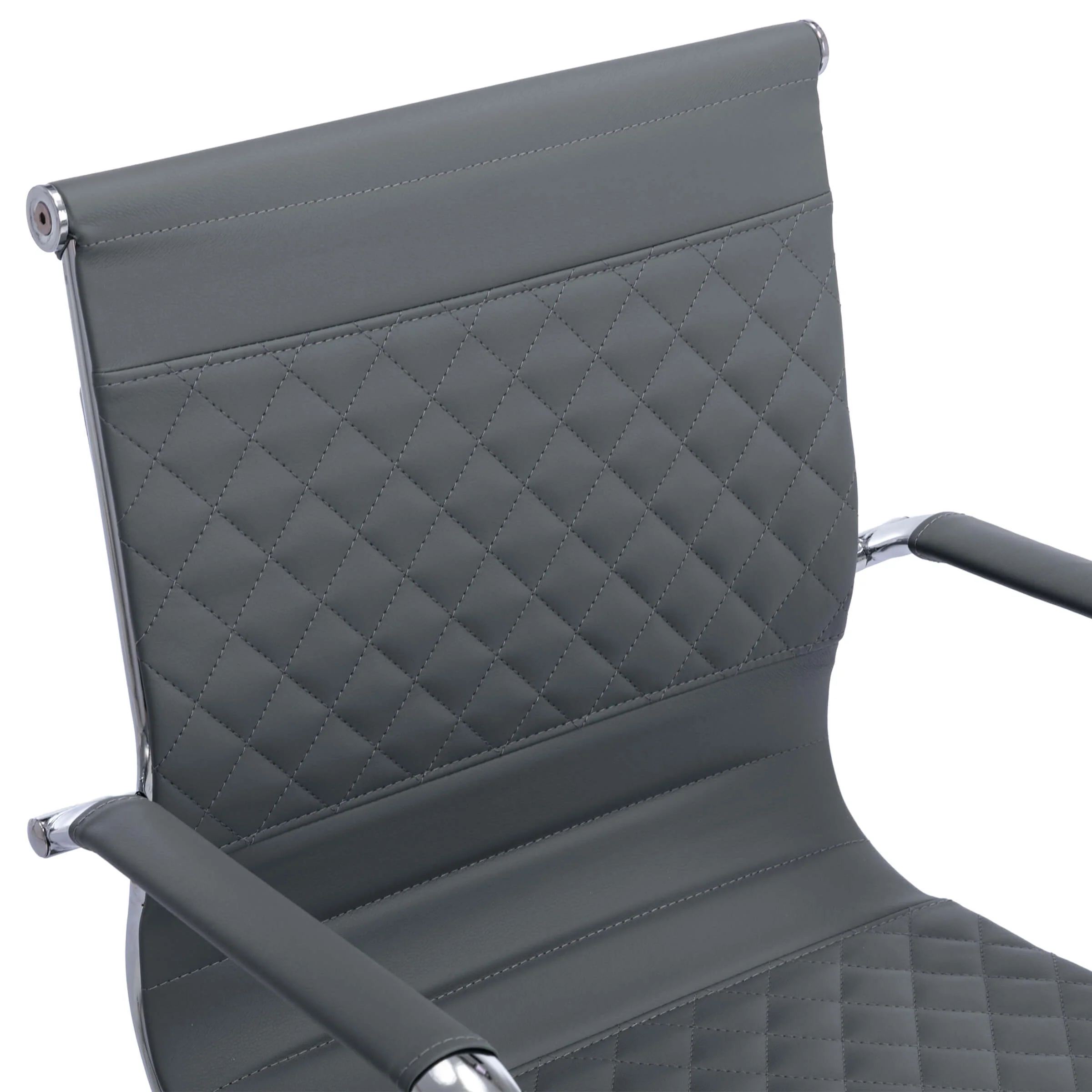 Metal Base Office Guest Chairs Set of 2 - 302OC - Image 14